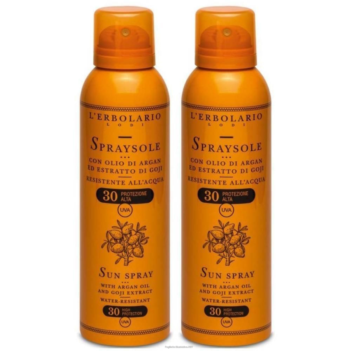 Cerca Offerte di l`erbolario protezione solare spray corpo spf 30 2x150 ml e acquista online