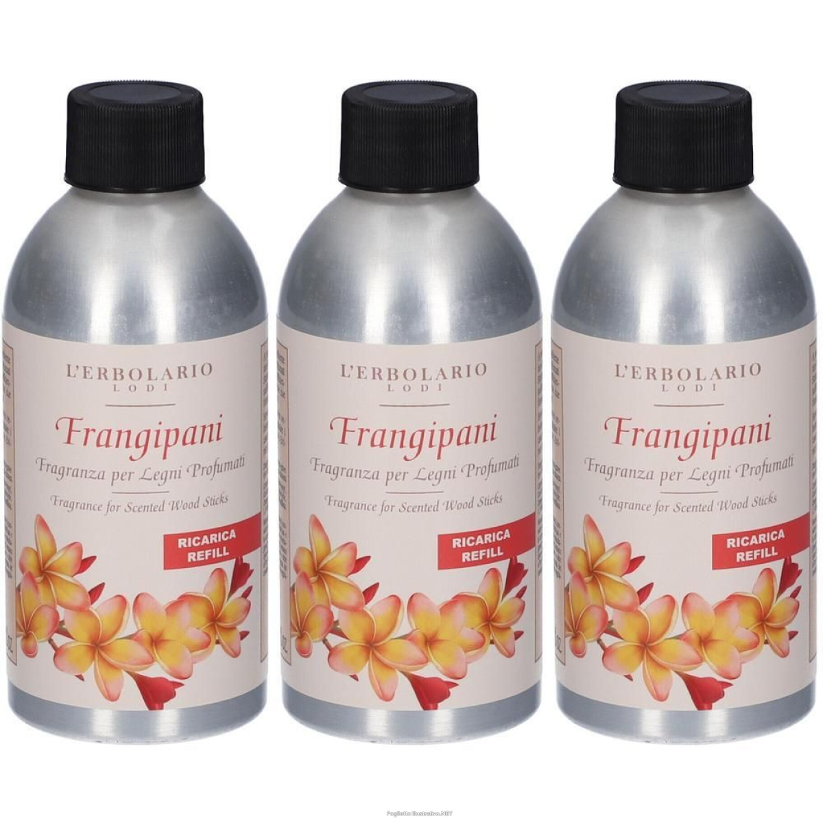 Cerca Offerte di l´erbolario ricarica fragranza per legni profumati frangipani 3x250 ml e acquista online