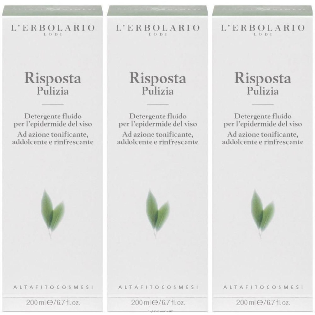 Cerca Offerte di l`erbolario risposta pulizia altafitocosmesi 3x200 ml lozione e acquista online