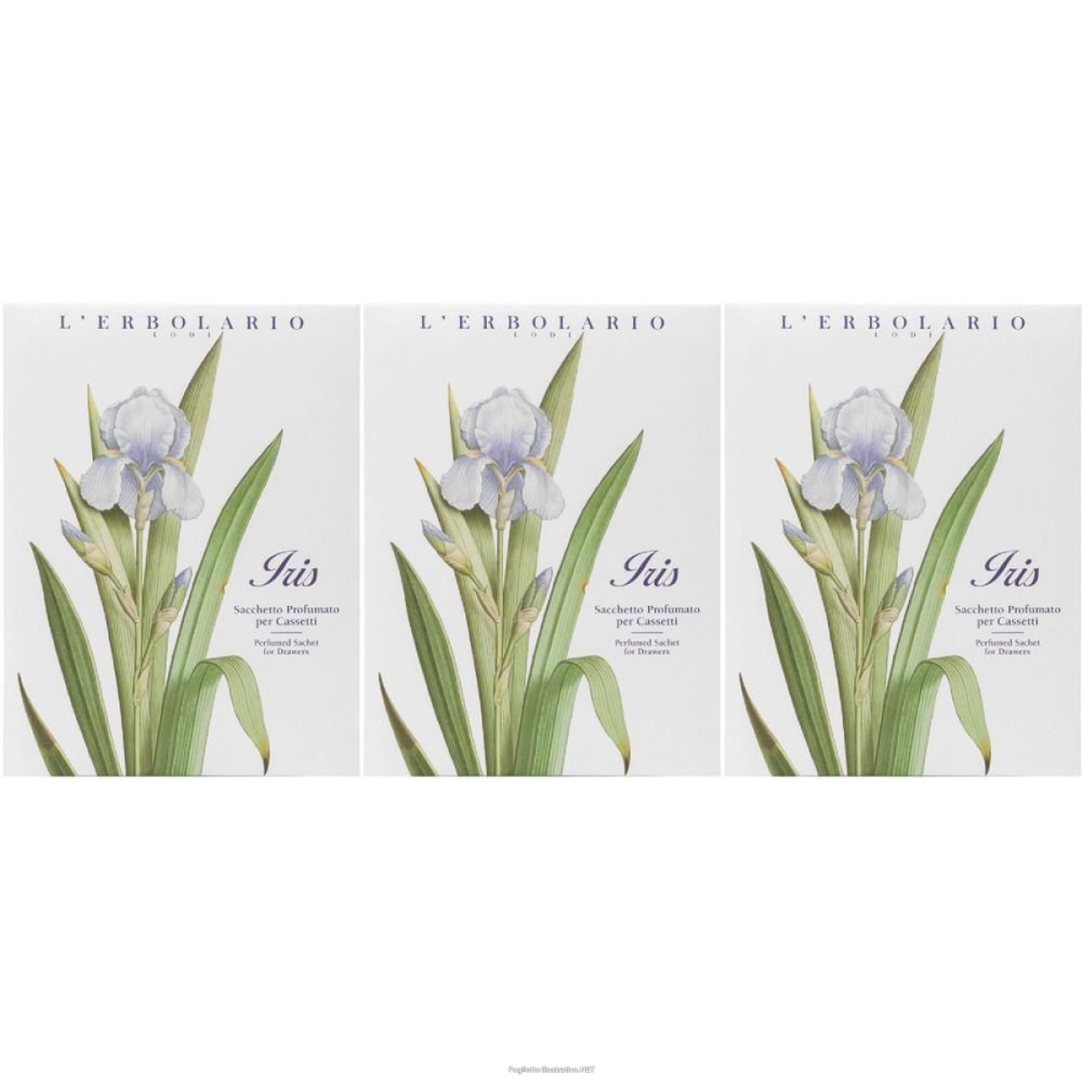 Cerca Offerte di l`erbolario sacchetto profumato per cassetti iris 3x1 st e acquista online