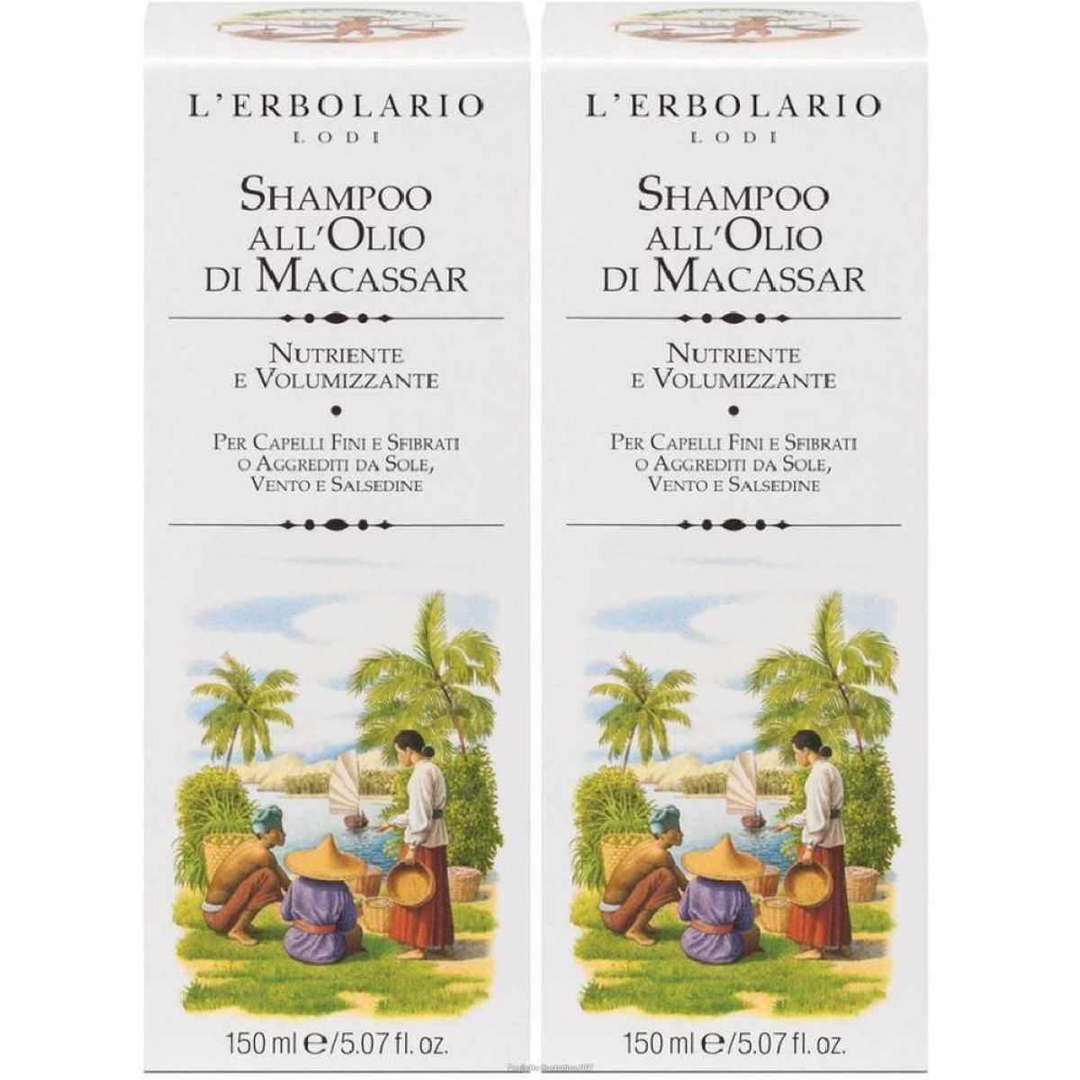 Cerca Offerte di l`erbolario shampoo all'olio di macassar 2x150 ml e acquista online