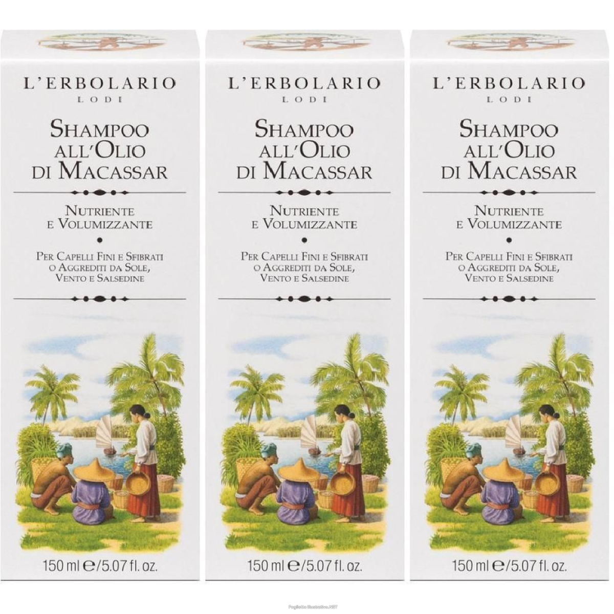 Cerca Offerte di l`erbolario shampoo all'olio di macassar 3x150 ml e acquista online