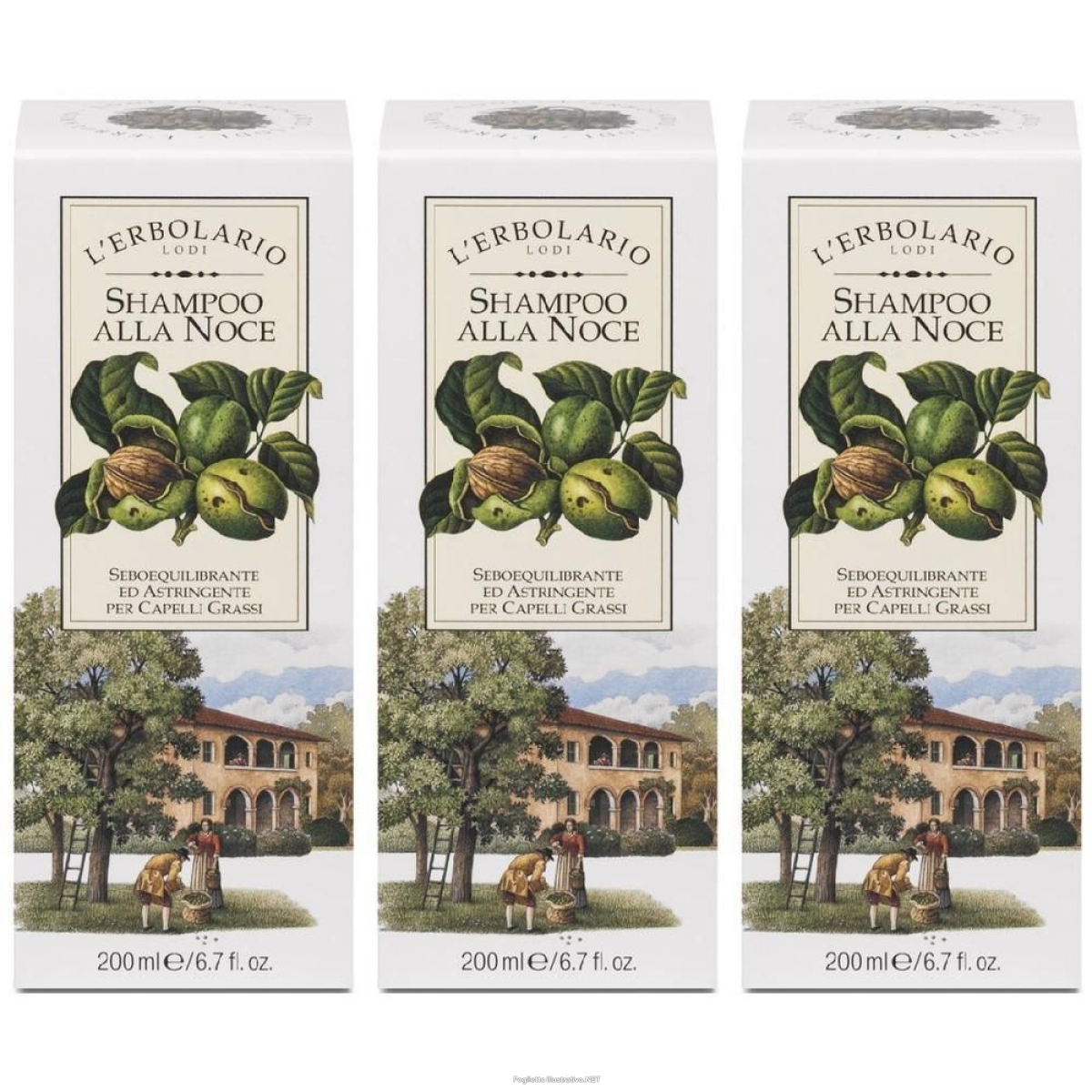 Cerca Offerte di l`erbolario shampoo alla noce 3x200 ml e acquista online