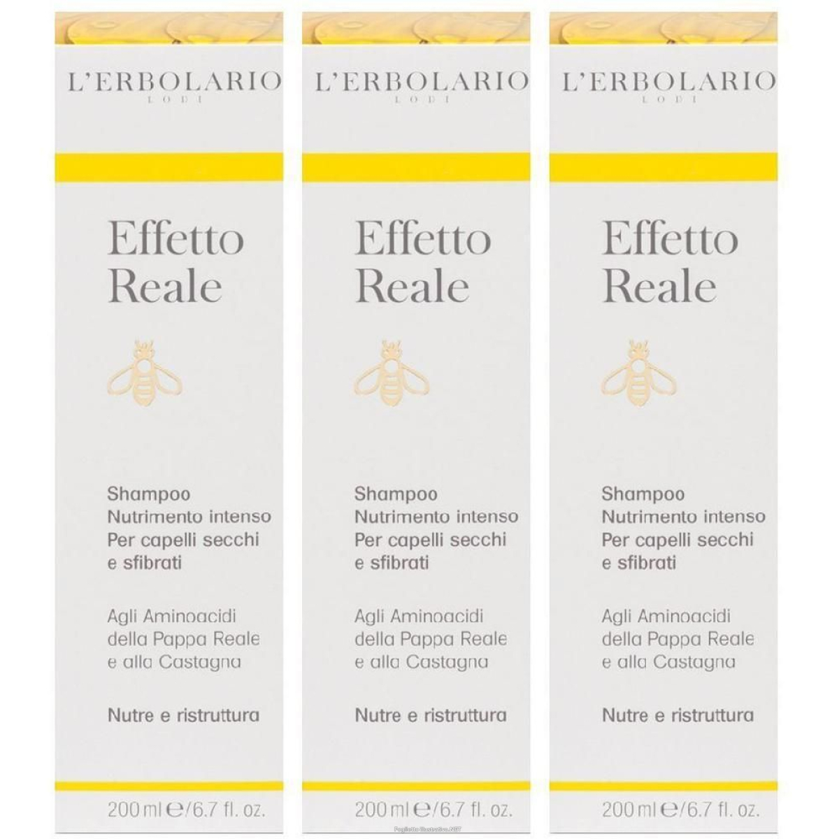 Cerca Offerte di l`erbolario shampoo nutrimento intenso effetto reale 3x200 ml e acquista online