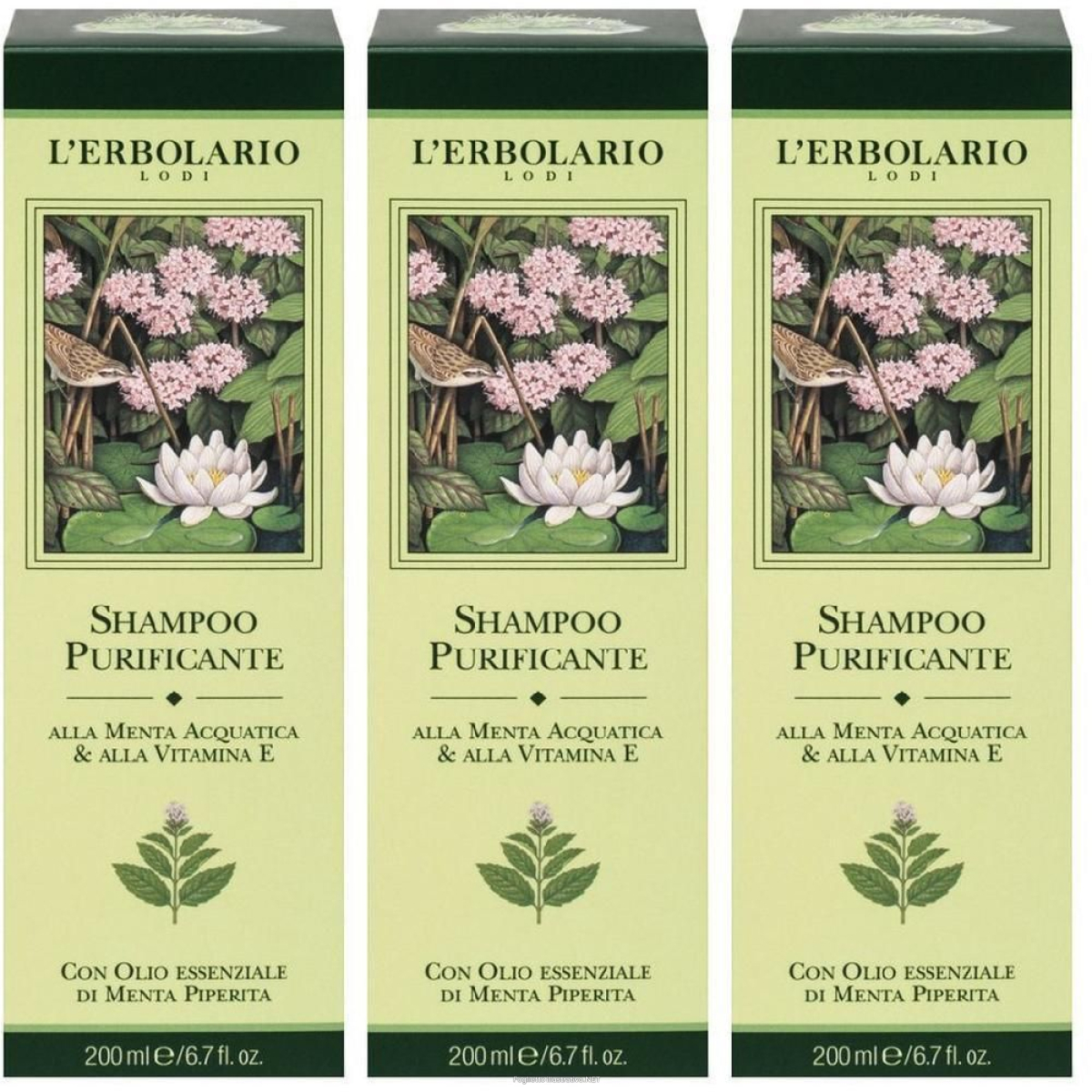 Cerca Offerte di l`erbolario shampoo purificante alla menta e vitamina e 3x200 ml e acquista online