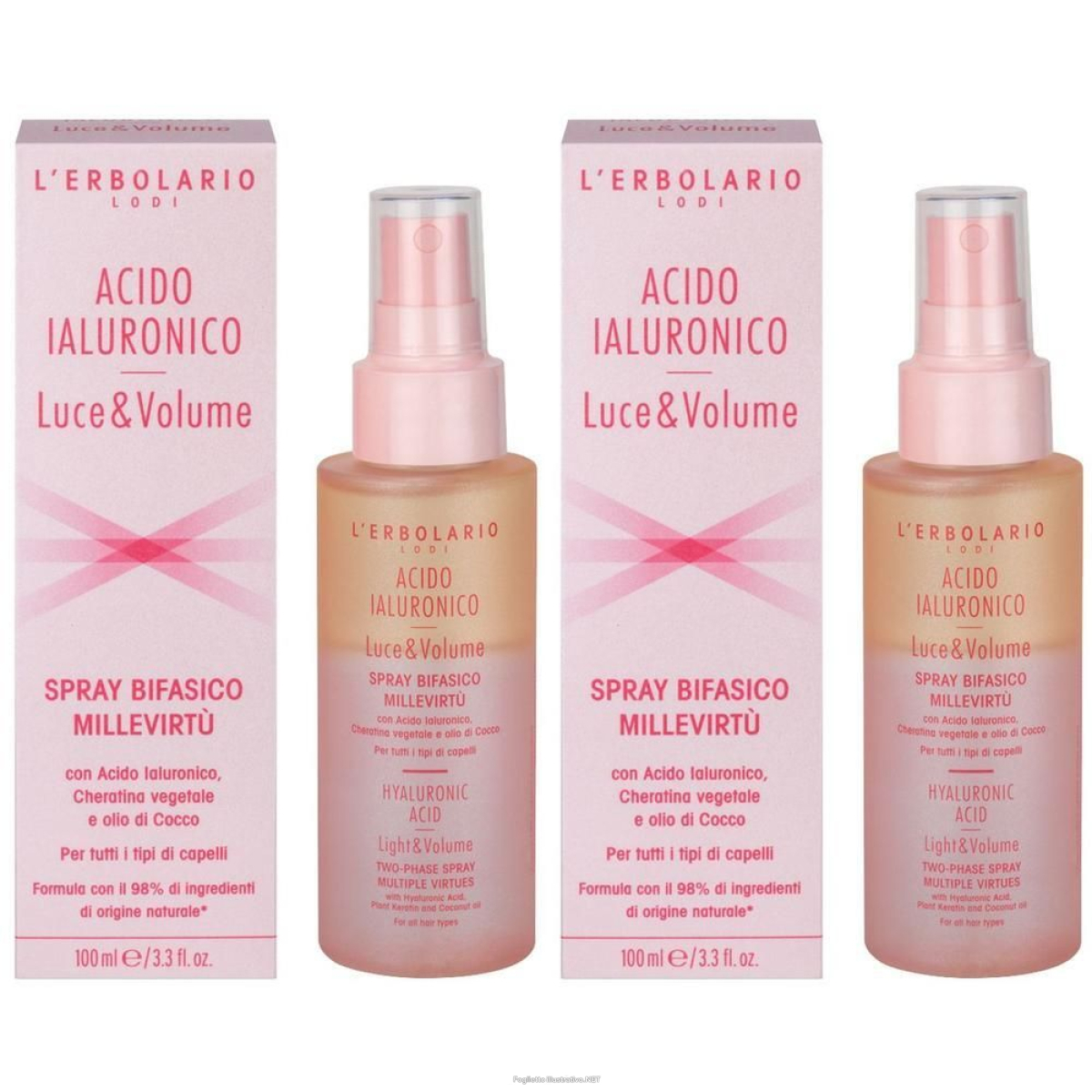 Cerca Offerte di l`erbolario spray bifasico millevirtù acido ialuronico luce&volume 2x1 e acquista online