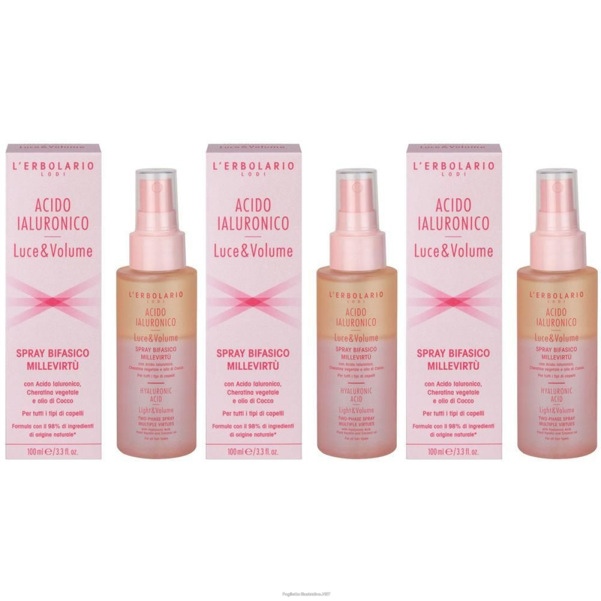 Cerca Offerte di l`erbolario spray bifasico millevirtù acido ialuronico luce&volume 3x1 e acquista online