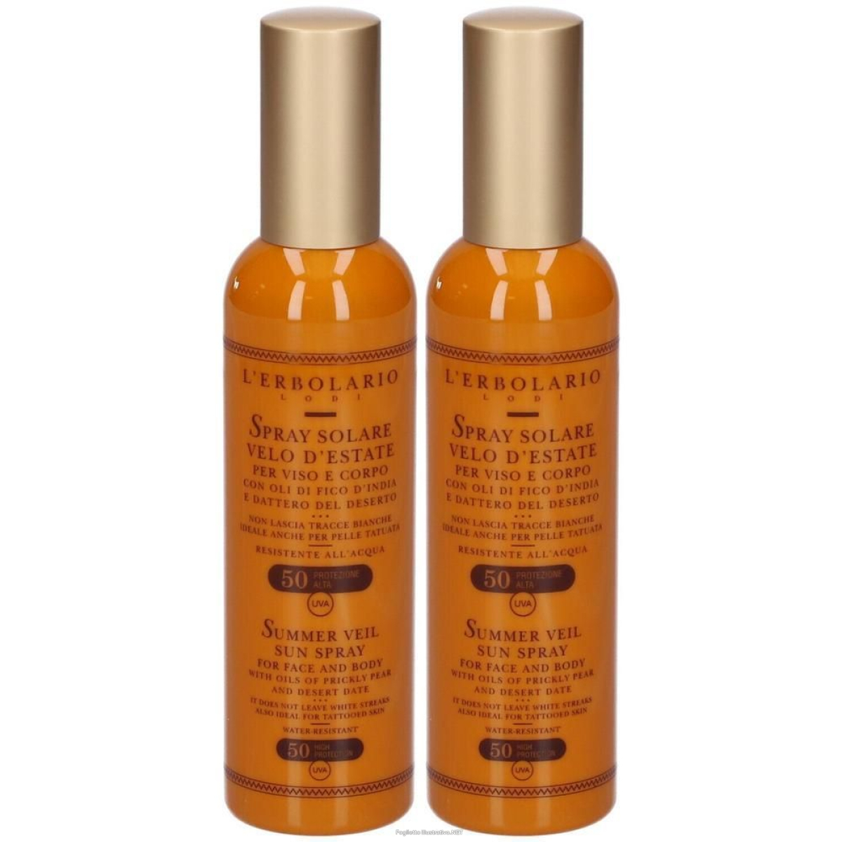 Cerca Offerte di l`erbolario spray solare velo d'estate spf 50 2x100 ml e acquista online