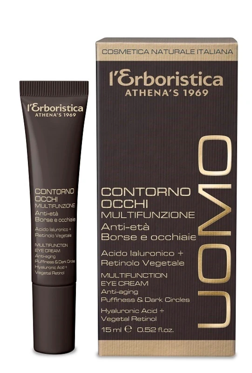 Cerca Offerte di L'erboristica uomo contorno occhi multifunzione antietà borse e occhiaie, 15 ml e acquista online