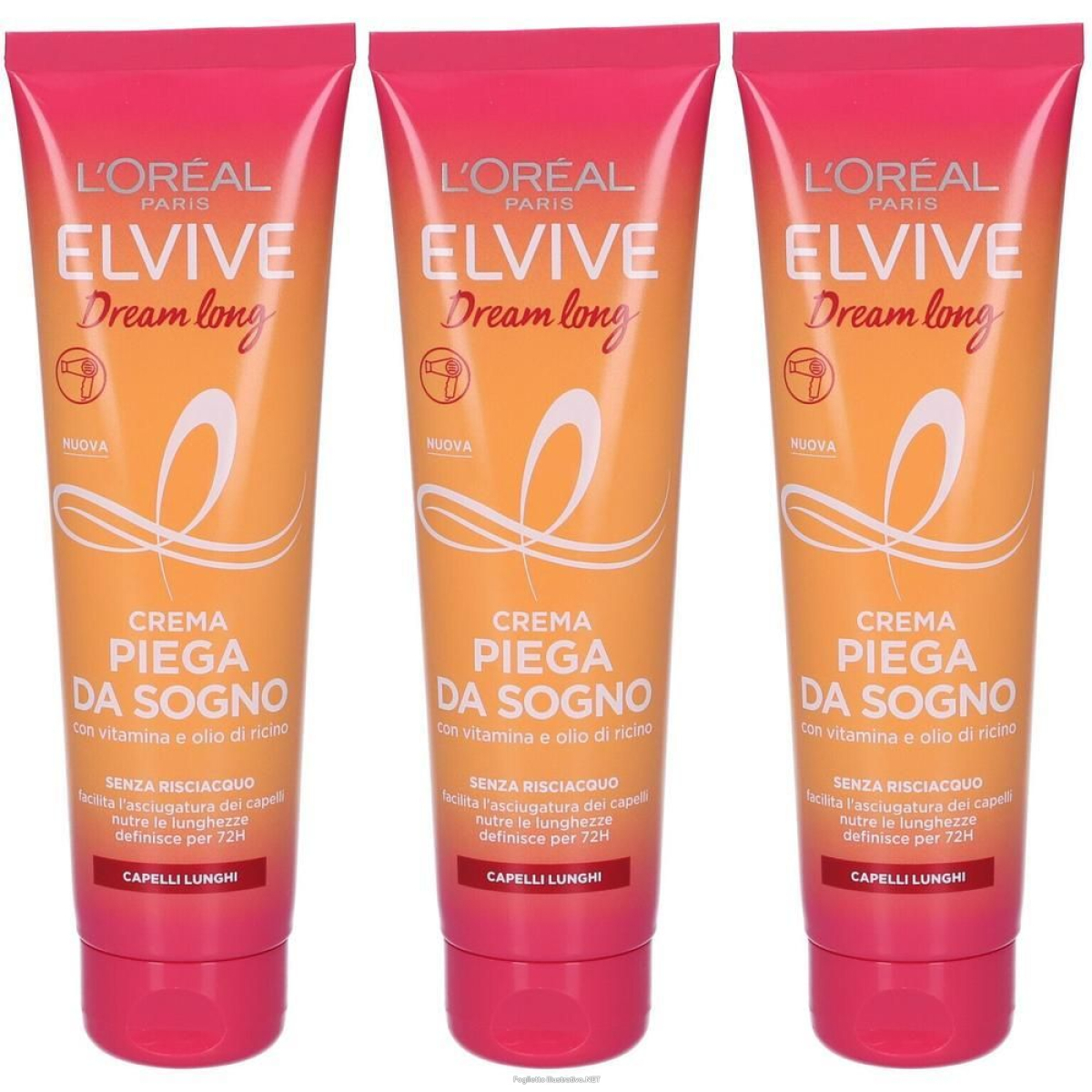 Cerca Offerte di l´oréal elvive dreamlong crema piega da sogno 3x150 ml e acquista online