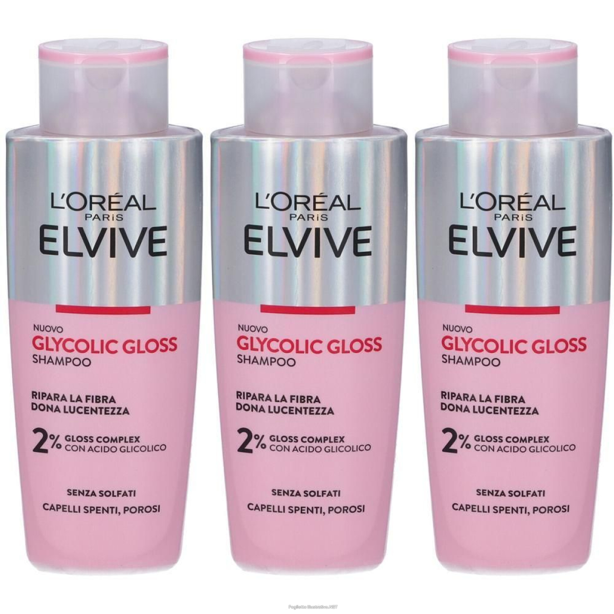 Cerca Offerte di l´oreal elvive glycolic gloss shampoo per capelli spenti 3x200 ml e acquista online