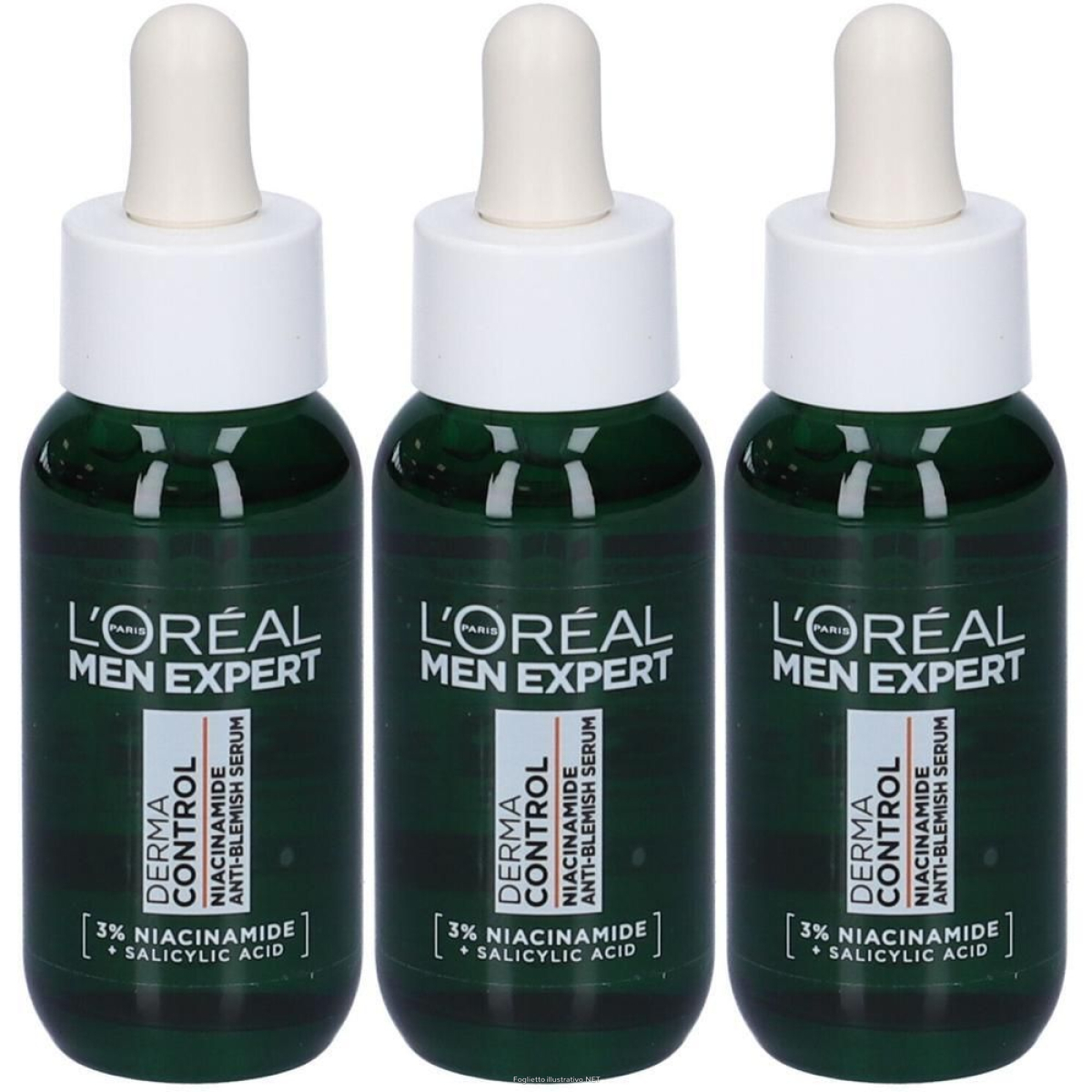 Cerca Offerte di l´oréal men expert derma control siero viso anti-imperfezioni 3x30 ml e acquista online