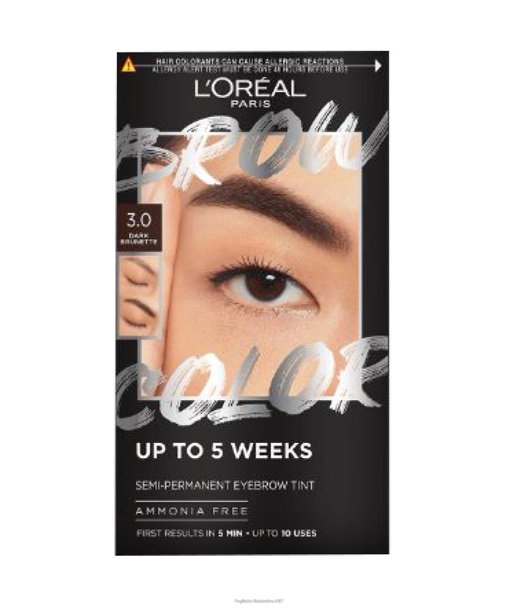 Cerca Offerte di l'oreal paris - brow color - colorazione semipermanente per sopracciglia, dark brunette e acquista online