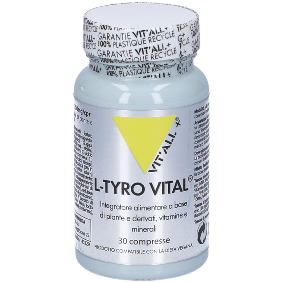 Cerca Offerte di l-tyro vital 30 compresse 4x51 g e acquista online