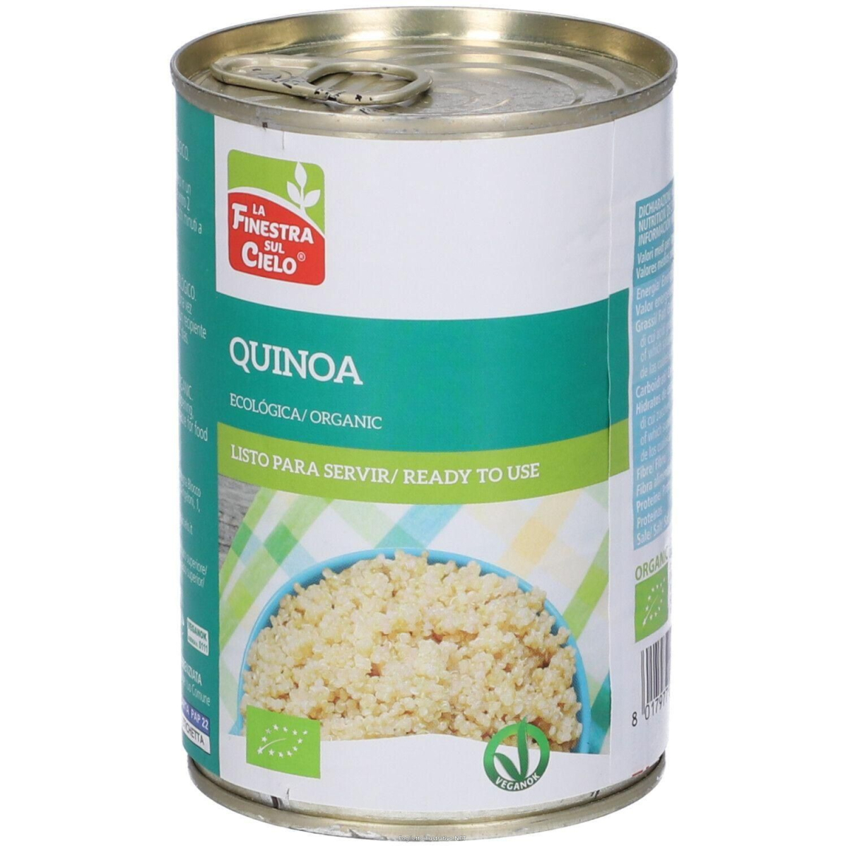 Cerca Offerte di la finestra sul cielo quinoa bio lattina 5x400 g e acquista online