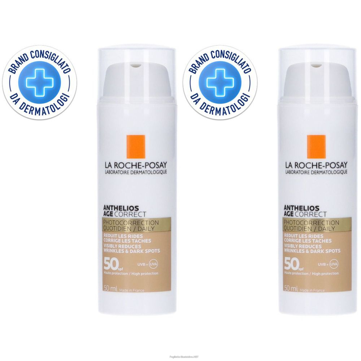 Cerca Offerte di la roche-posay anthelios age correct tinted crema solare colorata trat e acquista online