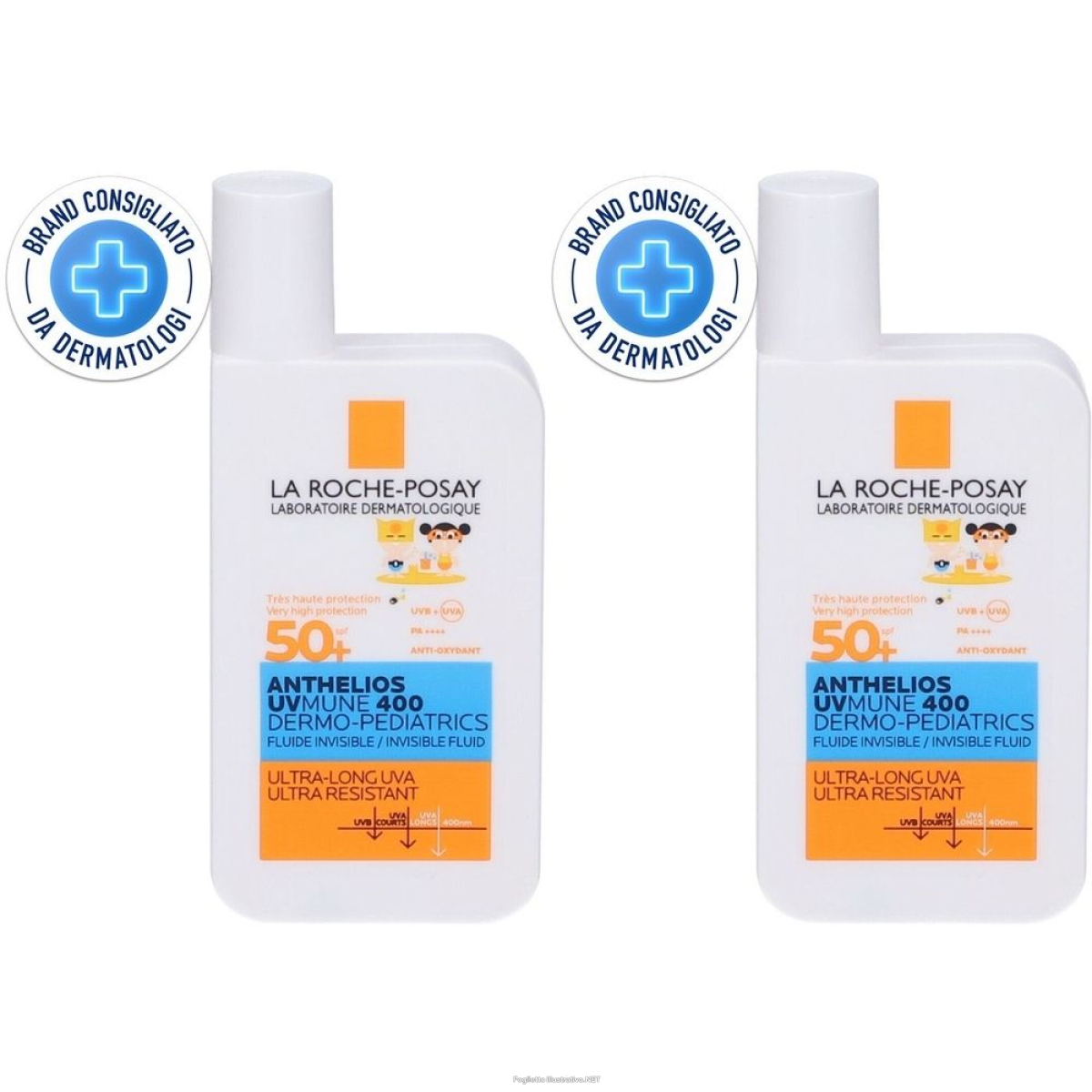 Cerca Offerte di la roche-posay anthelios fluido uvmune dp 50+ set da 2 2x50 ml crema s e acquista online