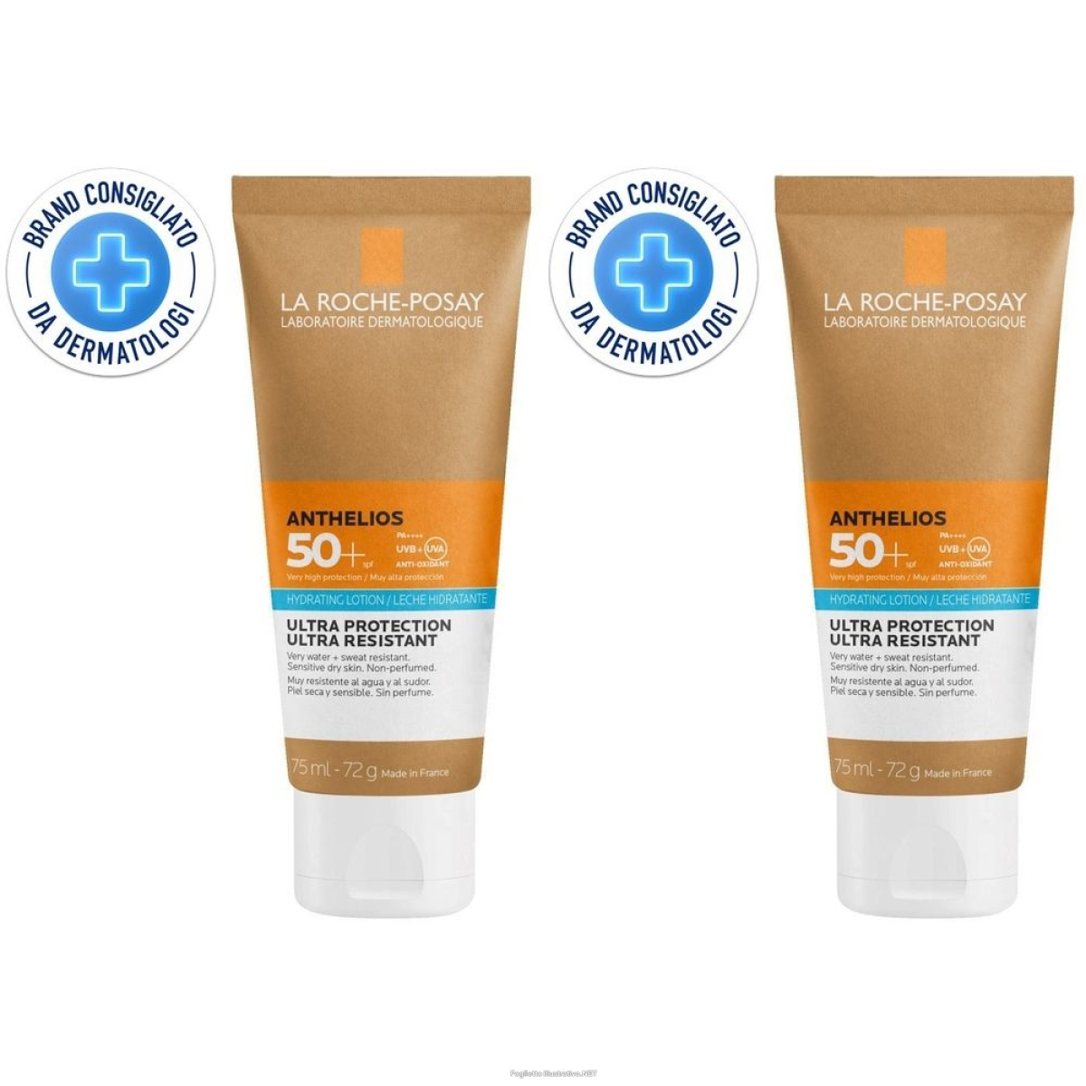 Cerca Offerte di la roche-posay anthelios latte idratante spf50 75 ml set da 2 2x75 e acquista online