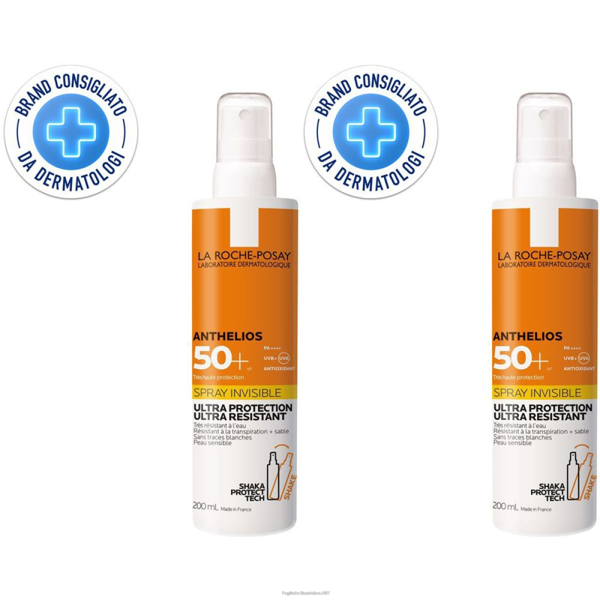 Cerca Offerte di la roche-posay anthelios spray solare corpo invisibile spf50+ set da 2 e acquista online