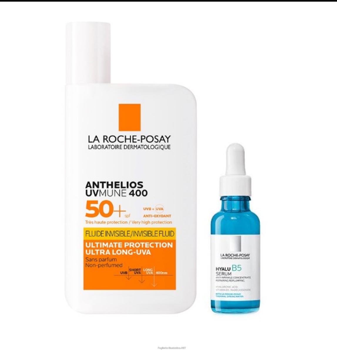 Cerca Offerte di la roche posay anthelios uv mune fluido invisibile 50ml + hyalu b5 10ml e acquista online