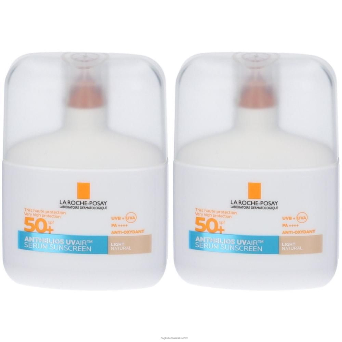 Cerca Offerte di la roche-posay anthelios uvair spf 50+ tt light 2x50 ml e acquista online