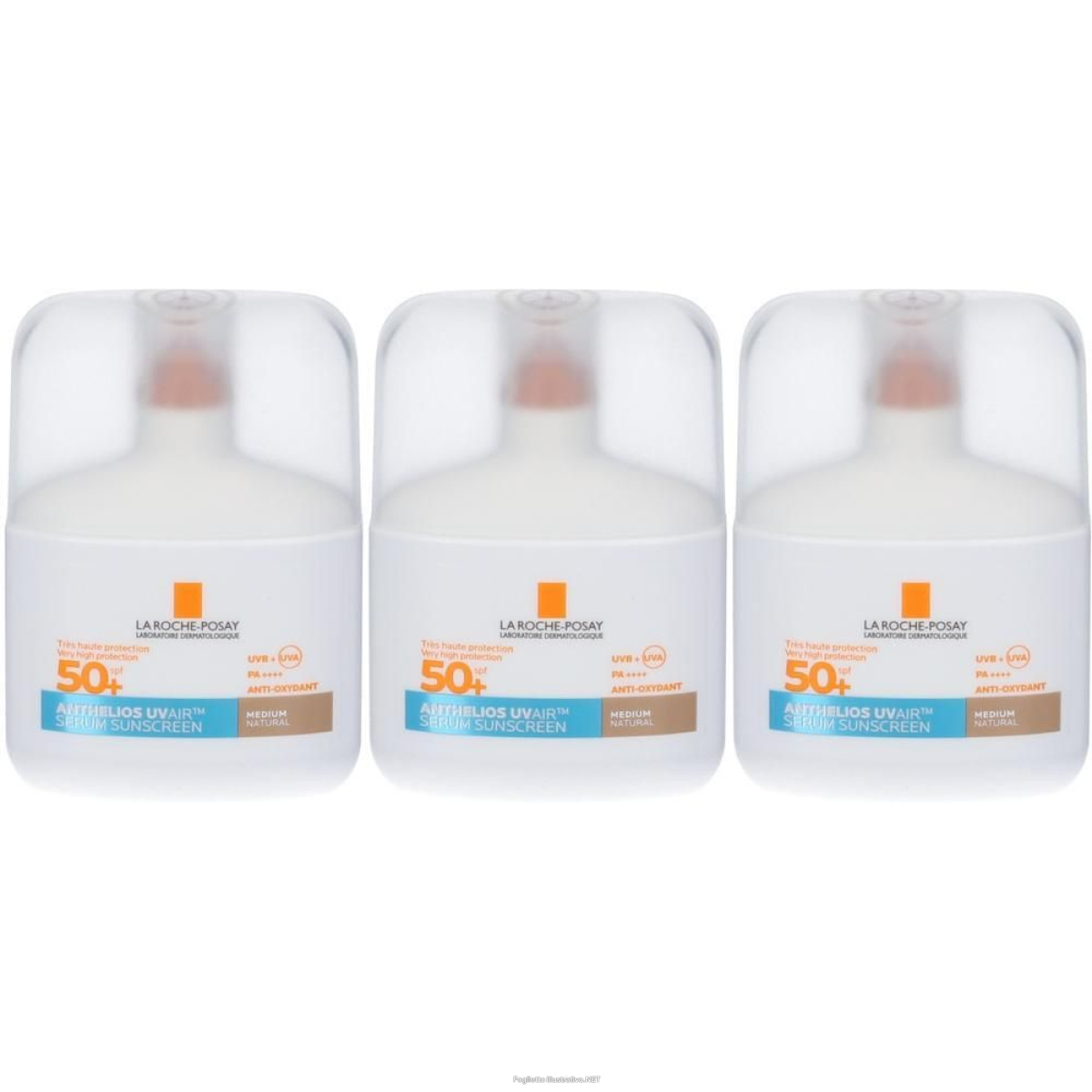 Cerca Offerte di la roche-posay anthelios uvair spf 50+ tt medium 3x50 ml e acquista online