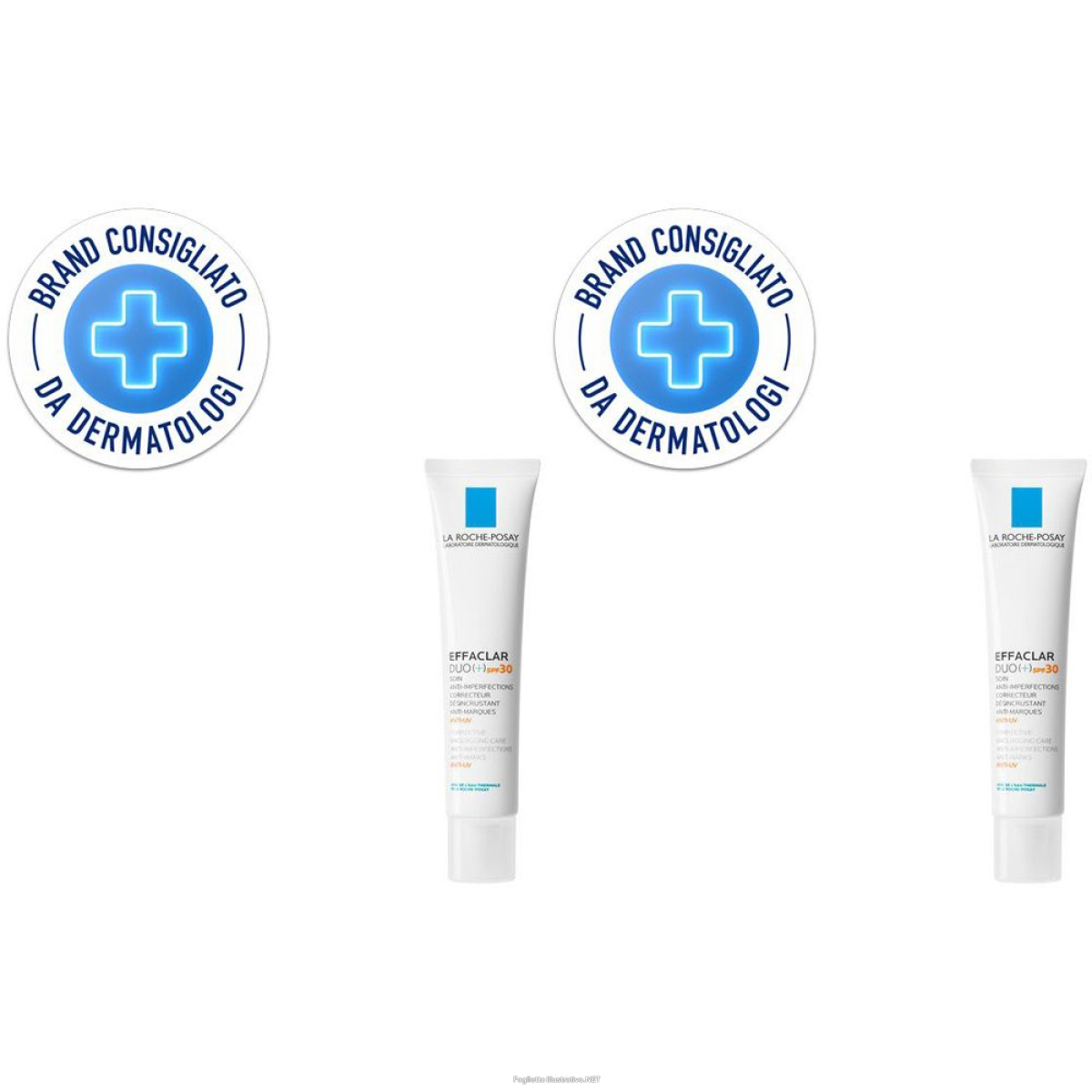 Cerca Offerte di la roche-posay effaclar duo+ crema viso spf 30 40 ml set da 2 2x40 e acquista online