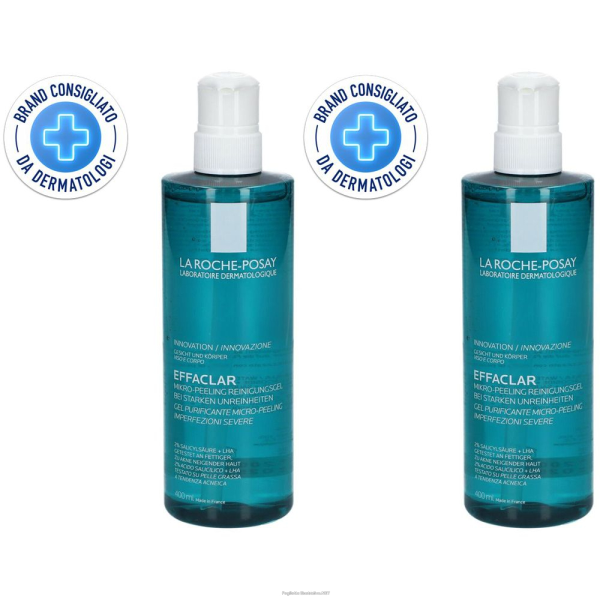 Cerca Offerte di la roche-posay effaclar gel purificante micro-peeling 400 ml set da 2 e acquista online