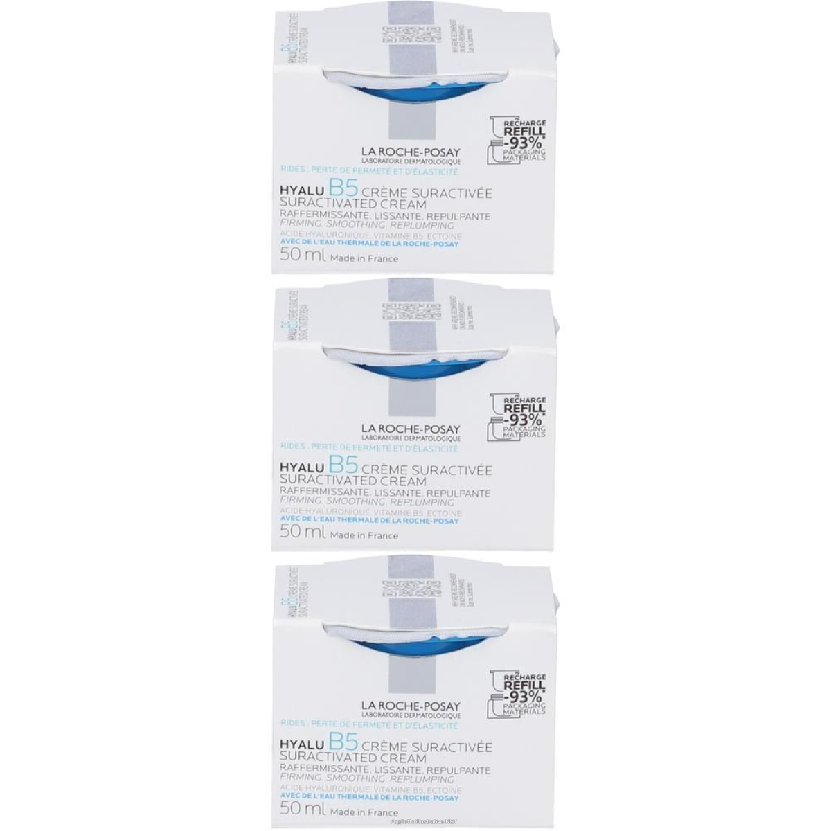 Cerca Offerte di la roche-posay hyalu b5 crema anti-rughe, formato ricarica 50ml 3x50 m e acquista online