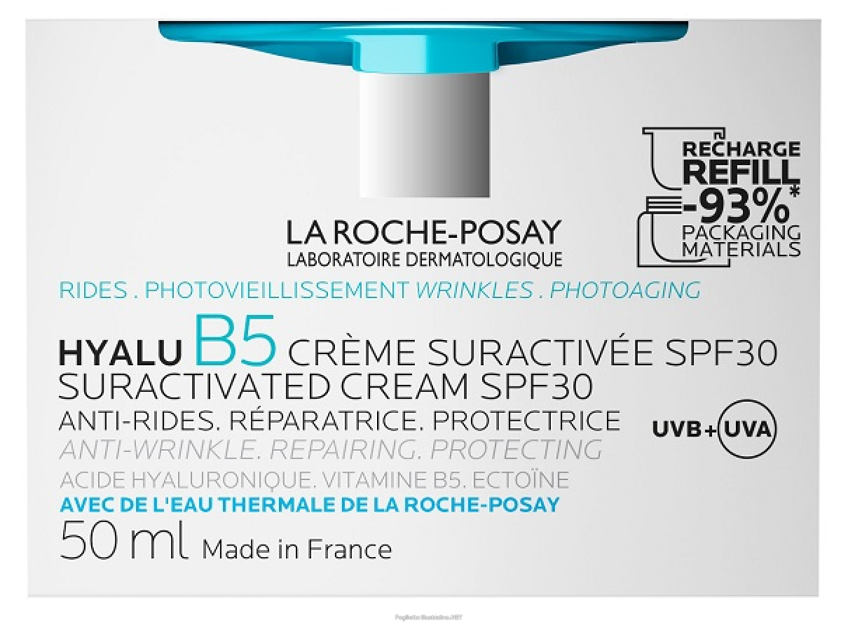 Cerca Offerte di la roche-posay hyalu b5 suractivated spf 30 crema viso rassodante levigante rimpolpante e protettiva ricarica 50ml e acquista online