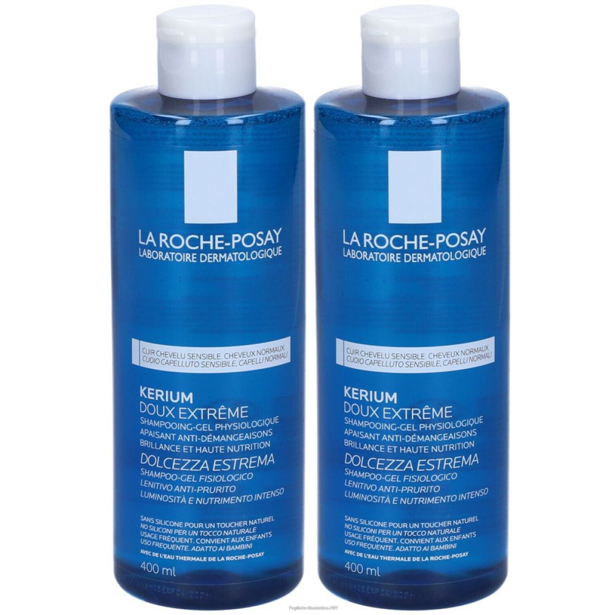Cerca Offerte di la roche-posay kerium shampoo gel lenitivo set da 2 2x400 ml docci e acquista online