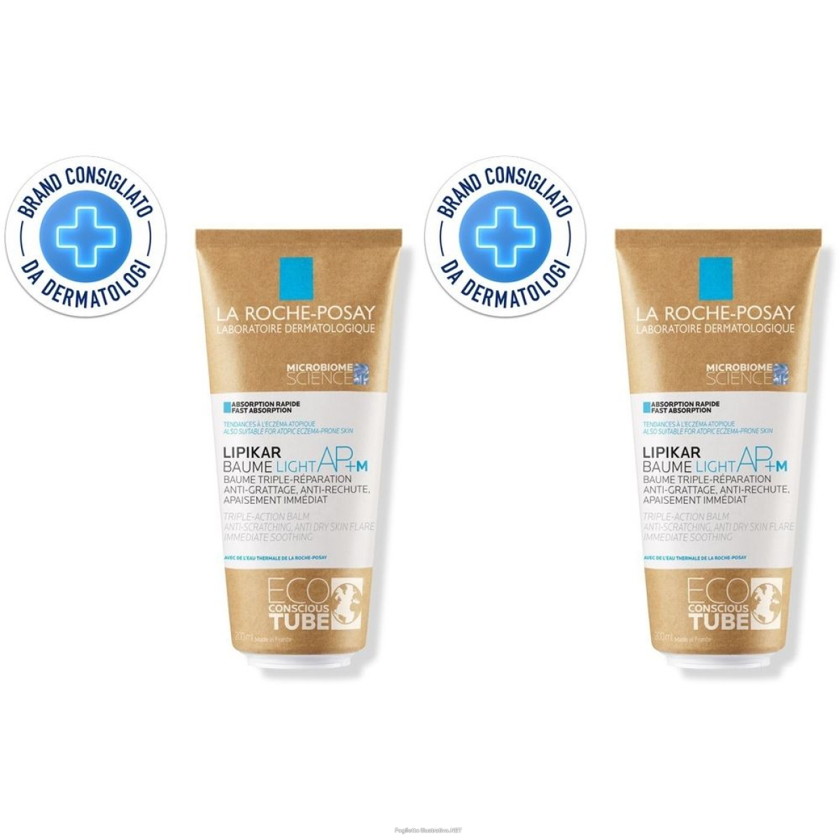 Cerca Offerte di la roche-posay lipikar baume ap+m light 200 ml set da 2 2x200 balsa e acquista online