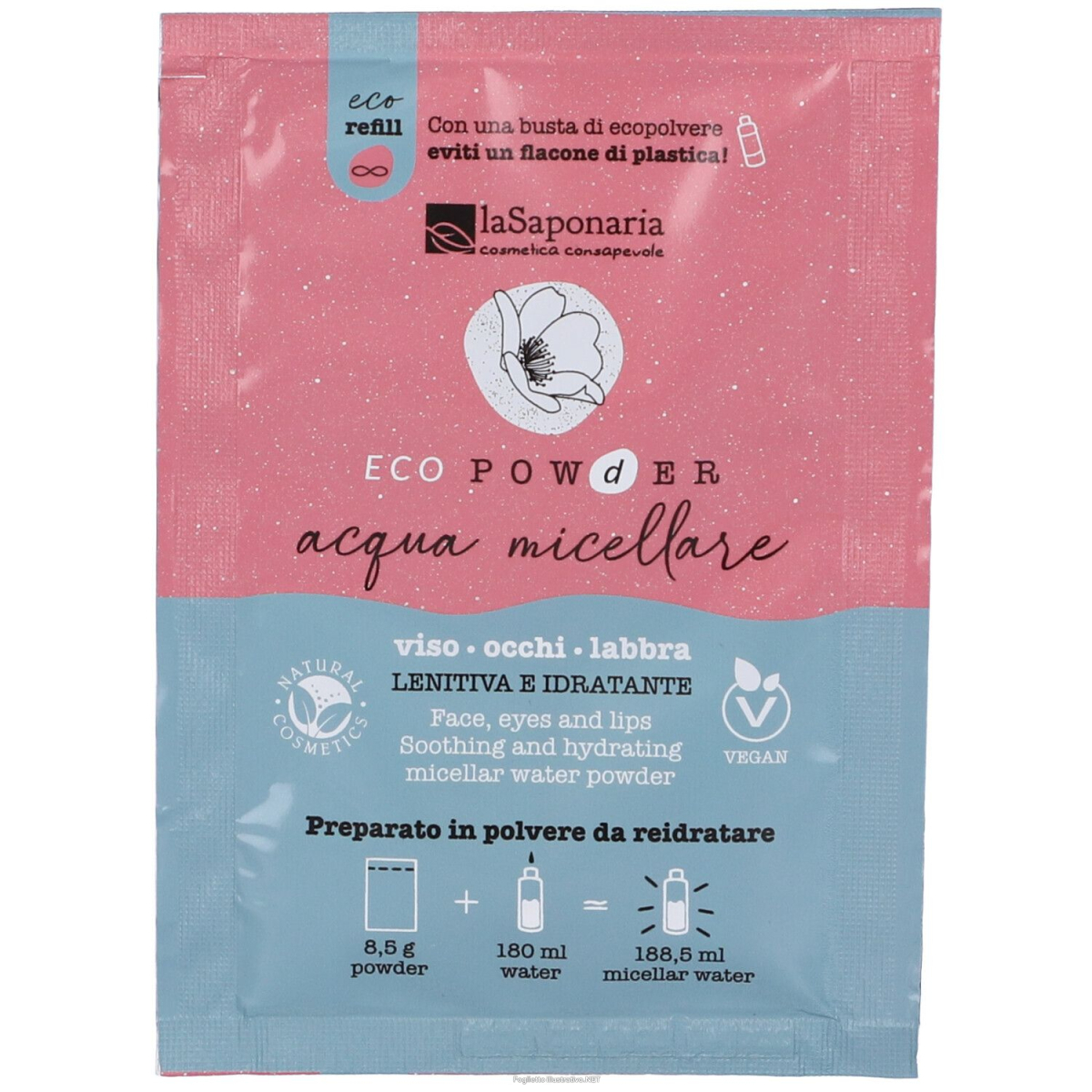 Cerca Offerte di la saponaria acqua micellare in polvere da reidratare 8,5 g e acquista online
