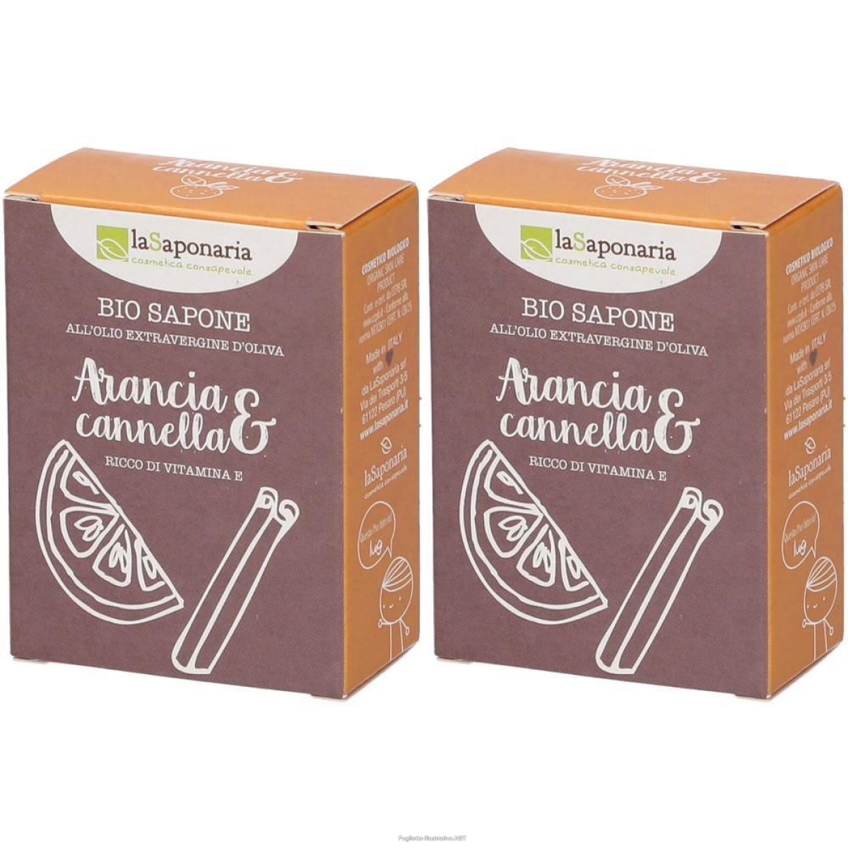 Cerca Offerte di la saponaria arancia e cannella 2x100 g e acquista online