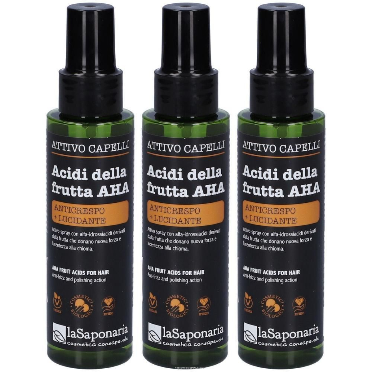 Cerca Offerte di la saponaria attivo capelli acidi della frutta aha 3x100 ml e acquista online