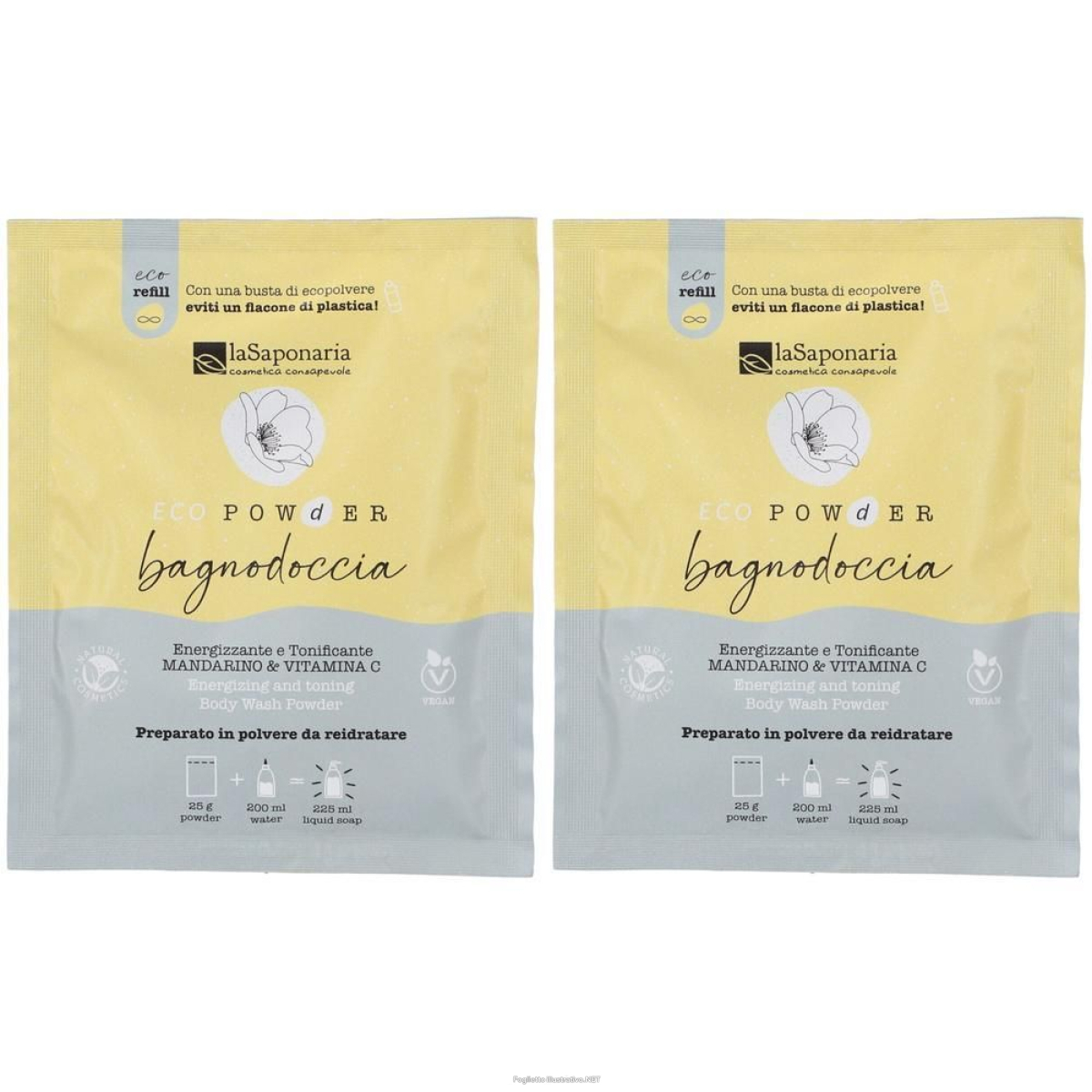 Cerca Offerte di la saponaria bagnodoccia in polvere energizzante 2x25 g e acquista online