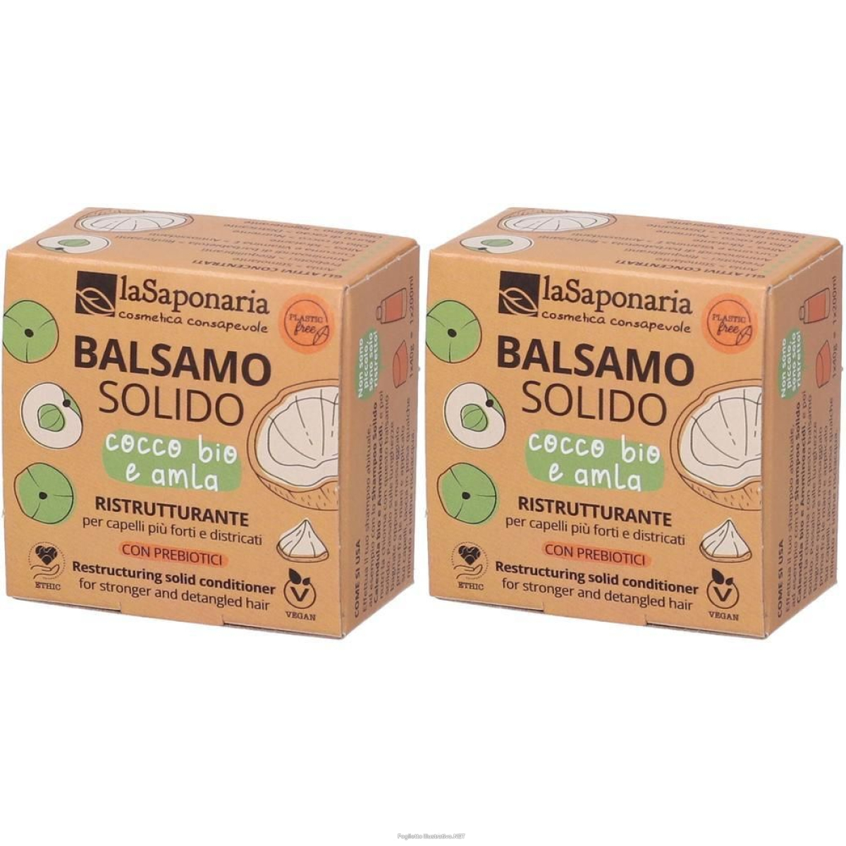 Cerca Offerte di la saponaria balsamo solido forza ristrutturante e nutriente 2x40 g e acquista online