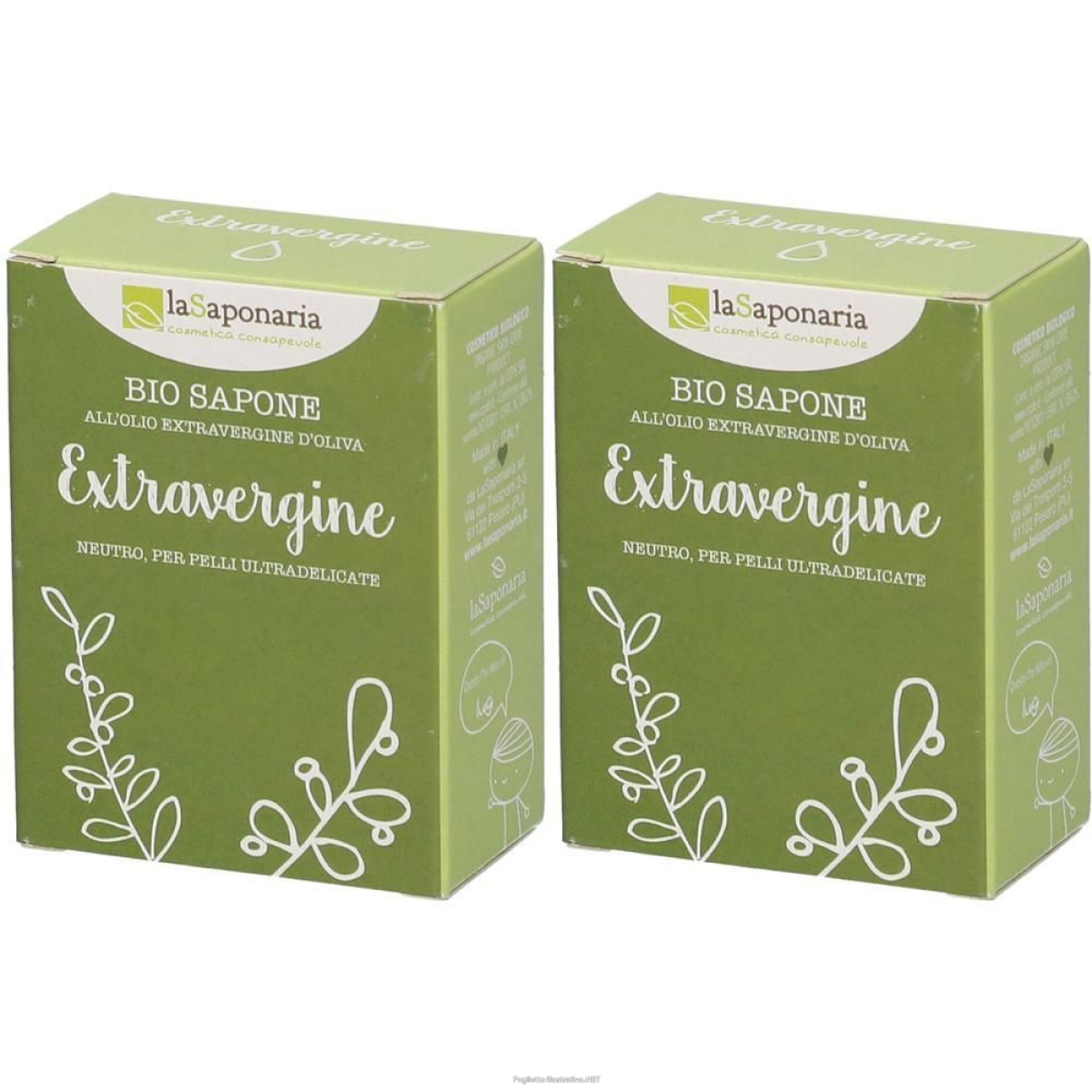 Cerca Offerte di la saponaria bio sapone olio extravergine 2x100 g e acquista online