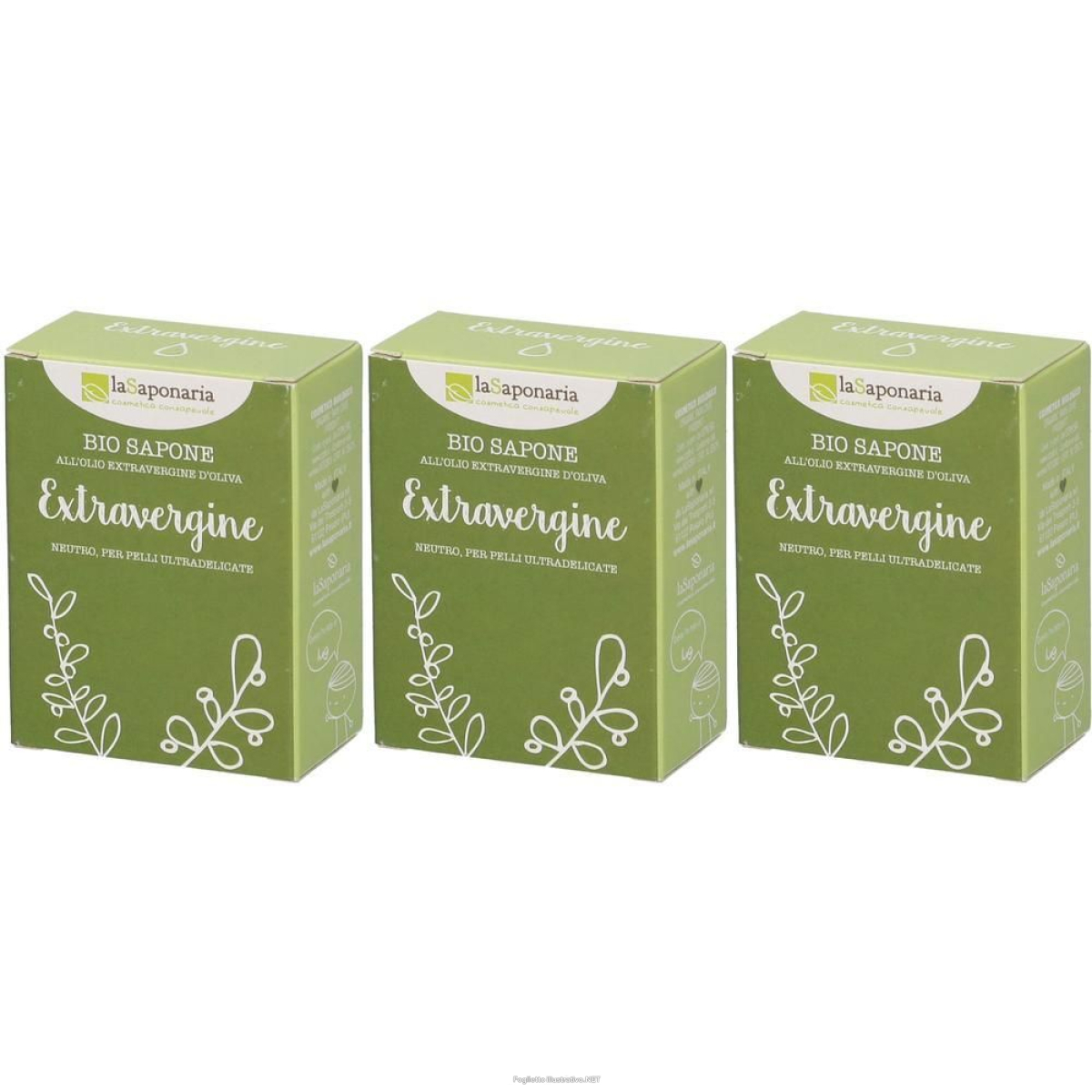 Cerca Offerte di la saponaria bio sapone olio extravergine 3x100 g e acquista online