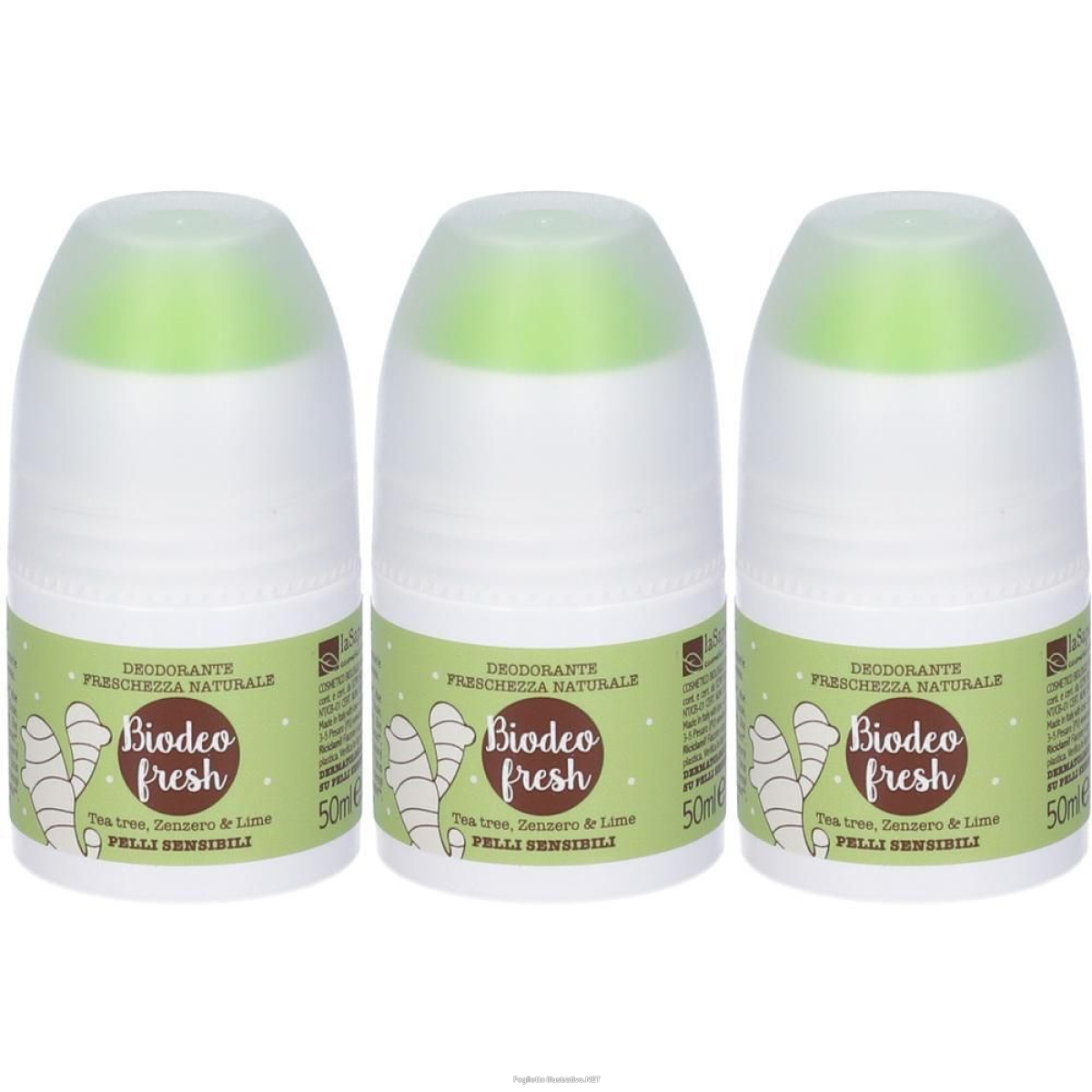 Cerca Offerte di la saponaria biodeo fresh tea tree/zenzero/lime 3x50 ml e acquista online