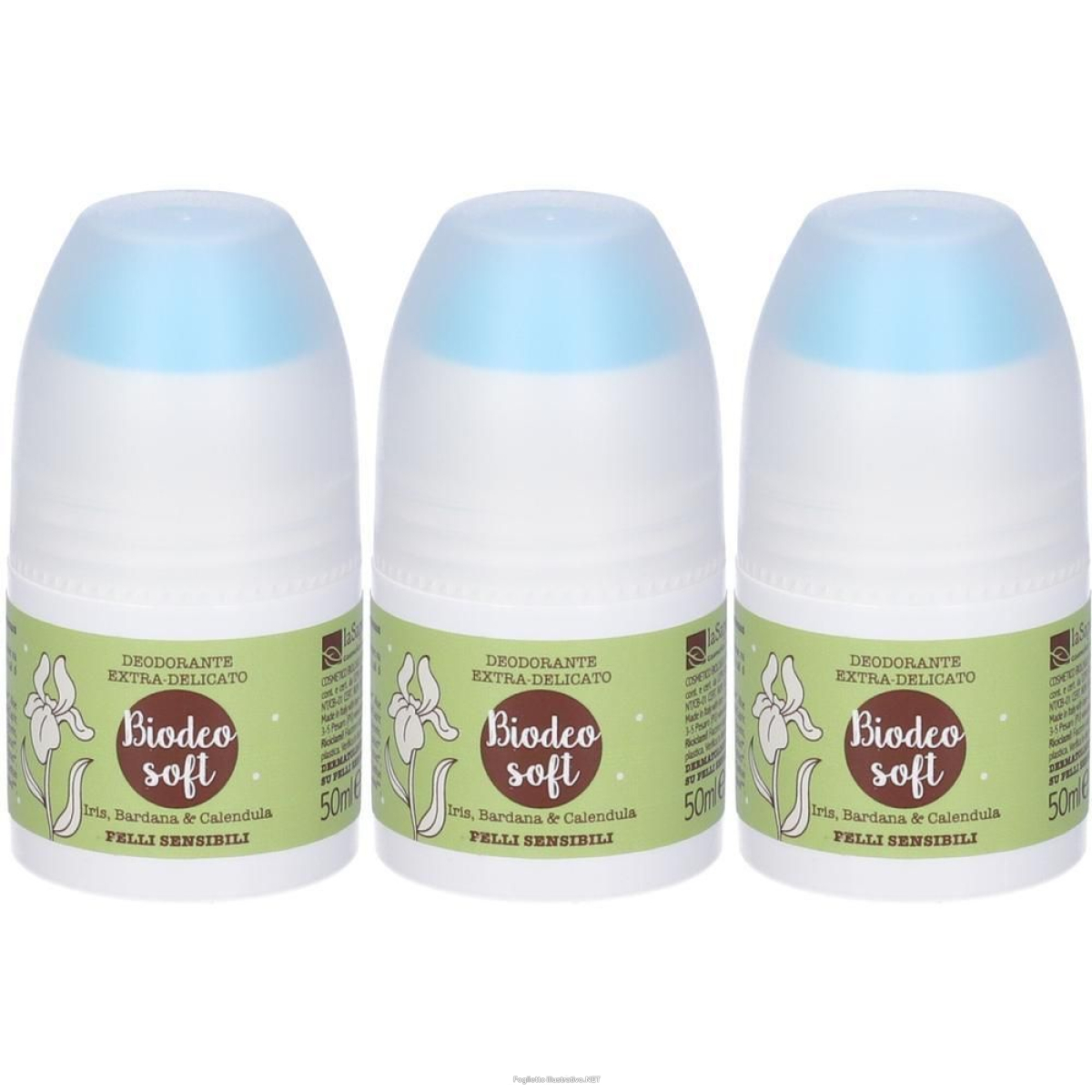 Cerca Offerte di la saponaria biodeo soft - iris, bardana, calendula 3x50 ml e acquista online