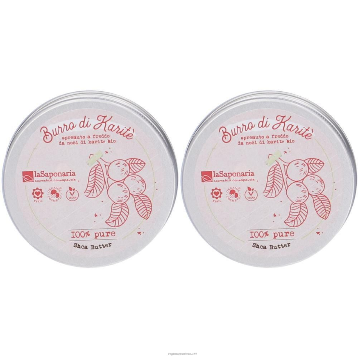 Cerca Offerte di la saponaria burro di karite' 100% bio elasticizzante 2x50 ml e acquista online