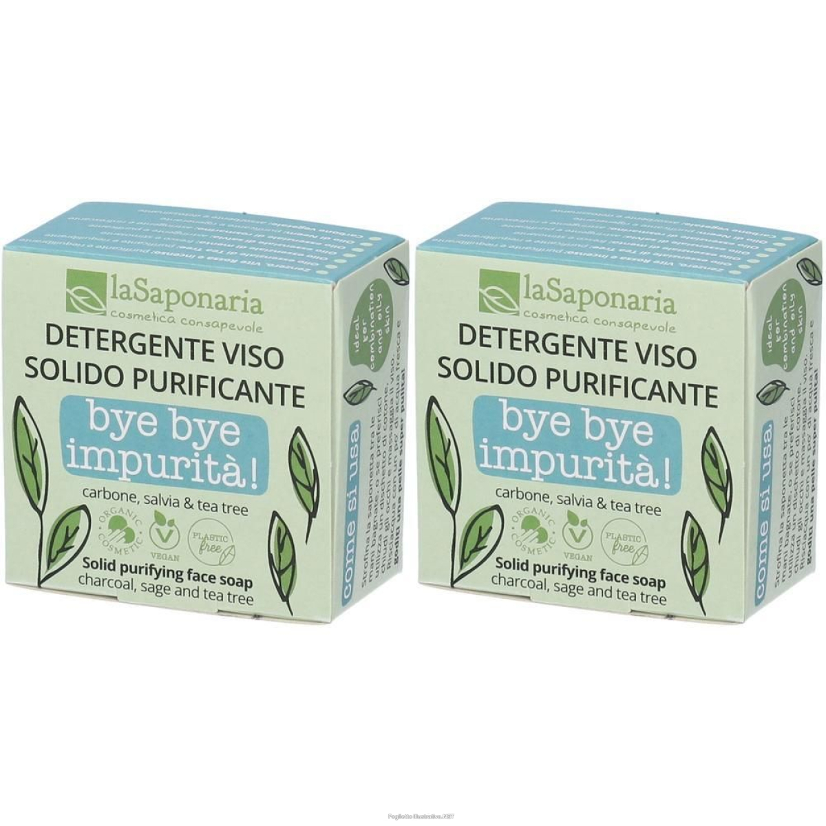 Cerca Offerte di la saponaria bye impurità! - detergente viso purificante solido 2x e acquista online