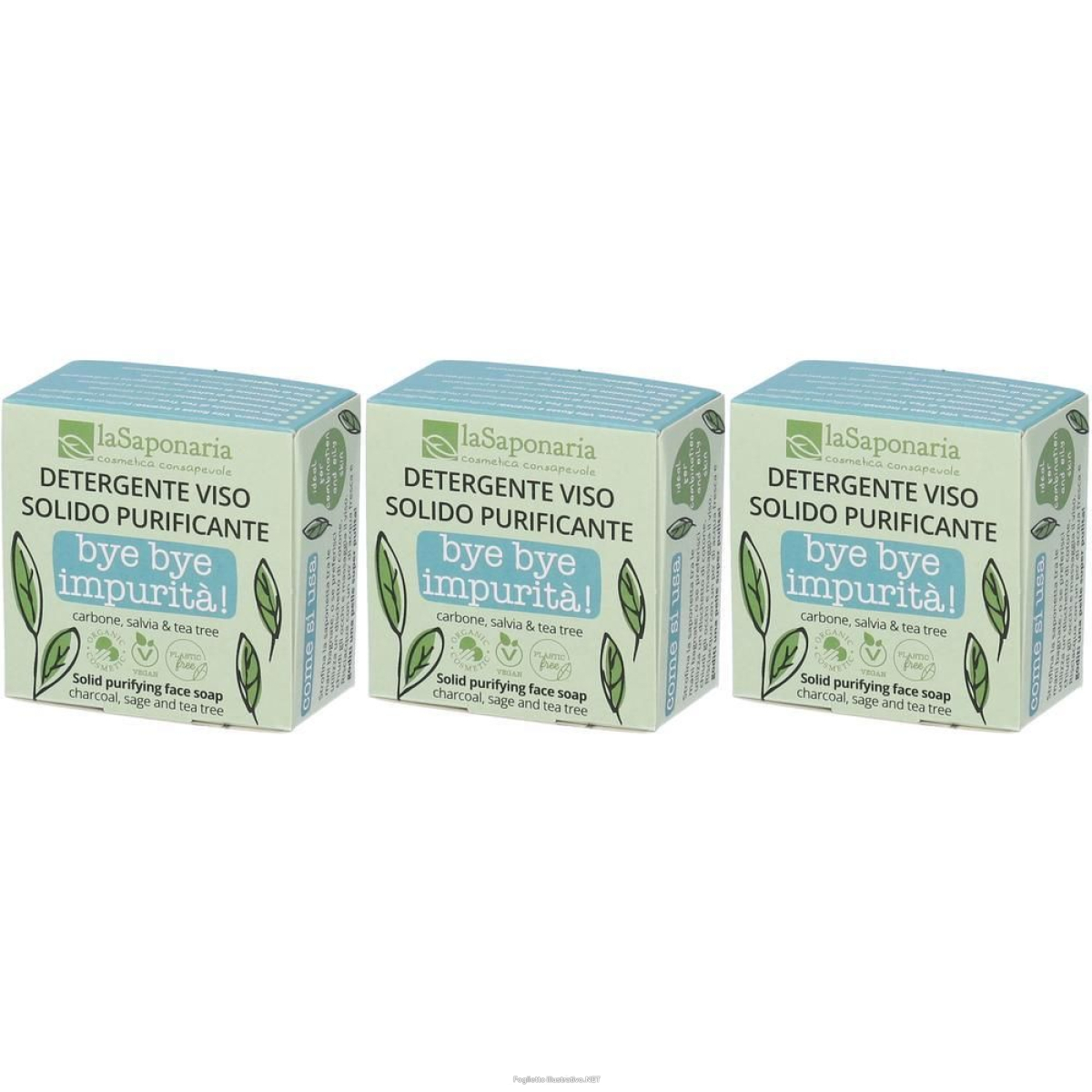 Cerca Offerte di la saponaria bye impurità! - detergente viso purificante solido 3x e acquista online