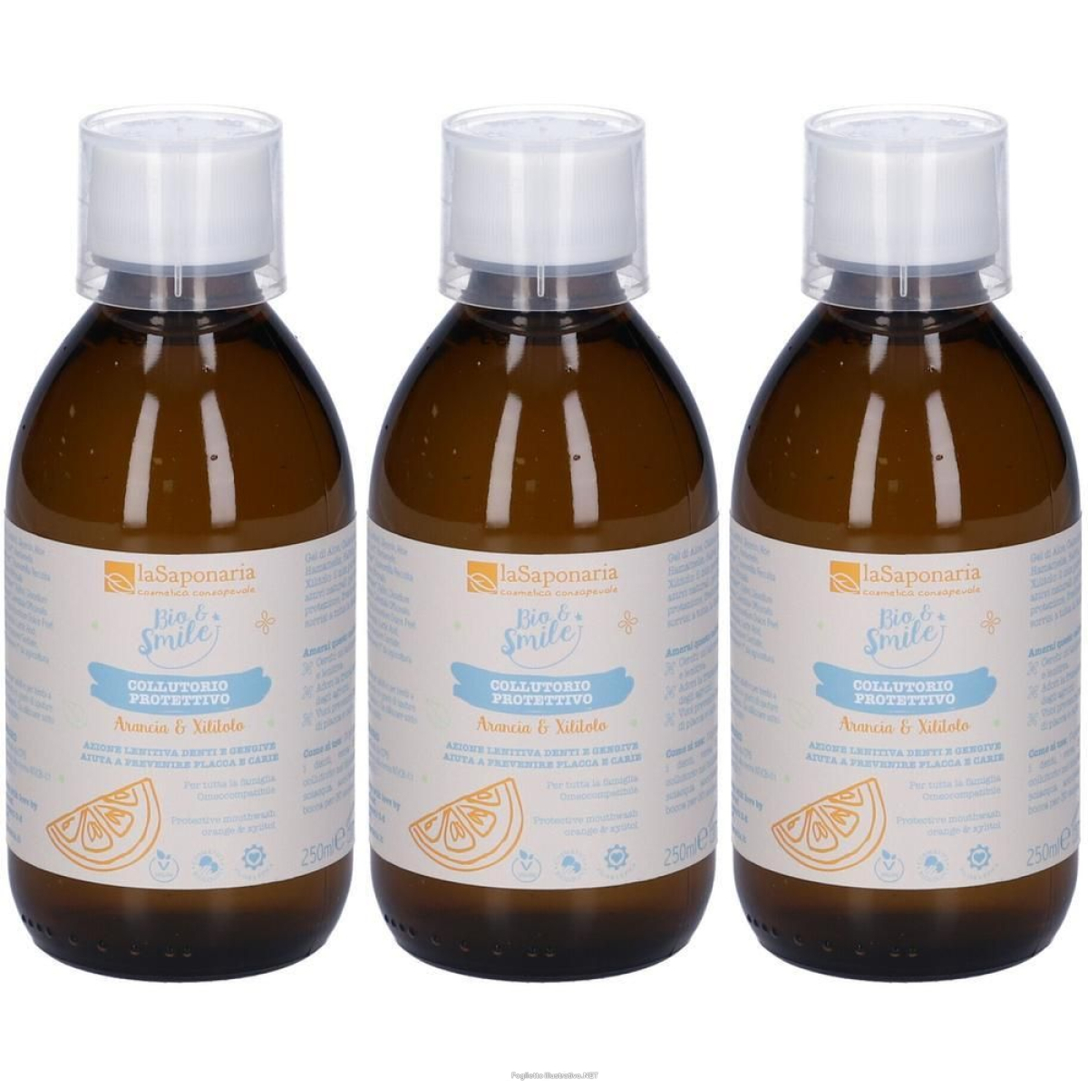 Cerca Offerte di la saponaria collutorio protettivo arancia&xilitolo 3x250 ml e acquista online
