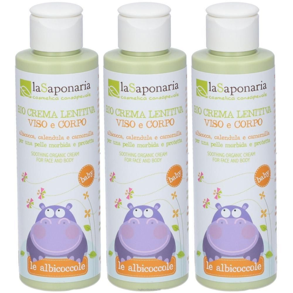Cerca Offerte di la saponaria crema biologica lenitiva viso e corpo 3x150 ml e acquista online