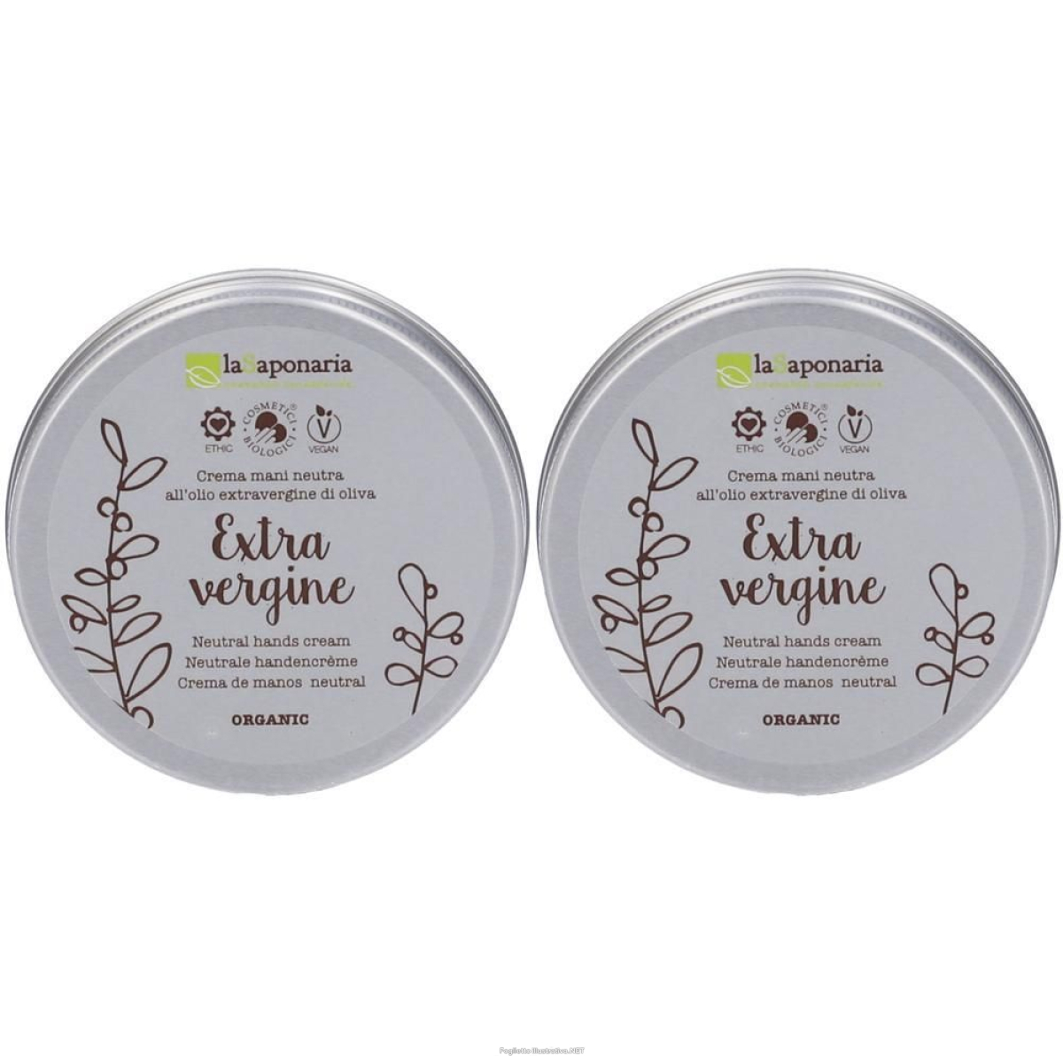 Cerca Offerte di la saponaria crema mani extravergine 2x60 ml e acquista online