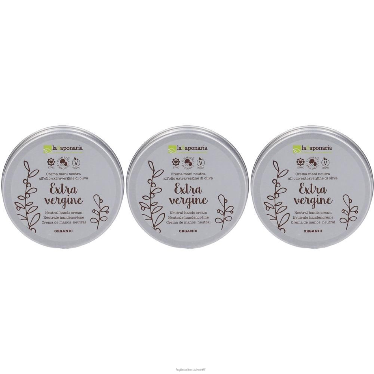 Cerca Offerte di la saponaria crema mani extravergine 3x60 ml e acquista online