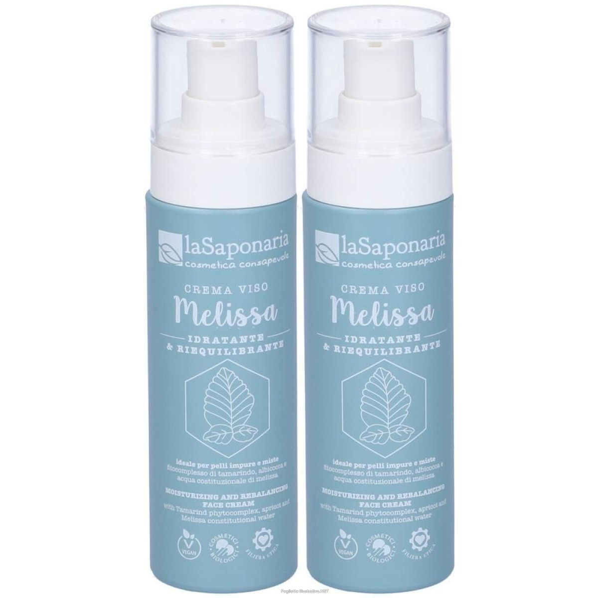 Cerca Offerte di la saponaria crema viso idratante melissa 2x50 g e acquista online