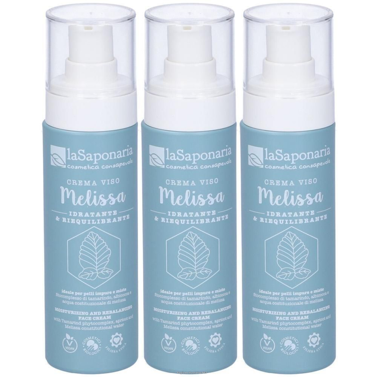 Cerca Offerte di la saponaria crema viso idratante melissa 3x50 g e acquista online